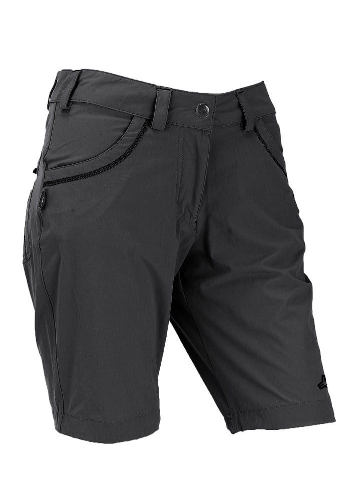 Maul Trekkinghose Wanderhose Bermuda Rimini kurz schwarz Damen