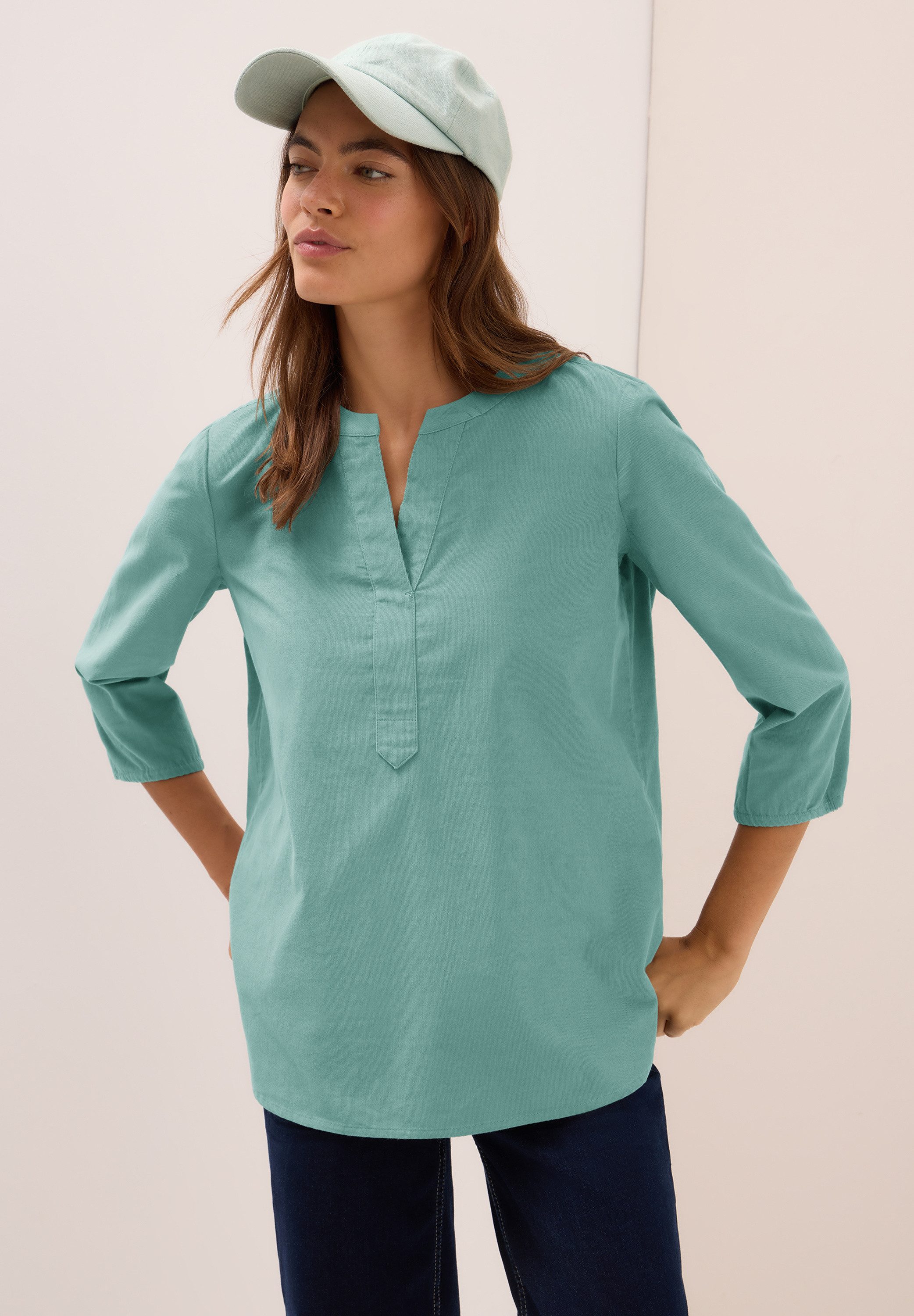 CECIL Shirtbluse aus reiner Baumwolle – Bild 2 von 5