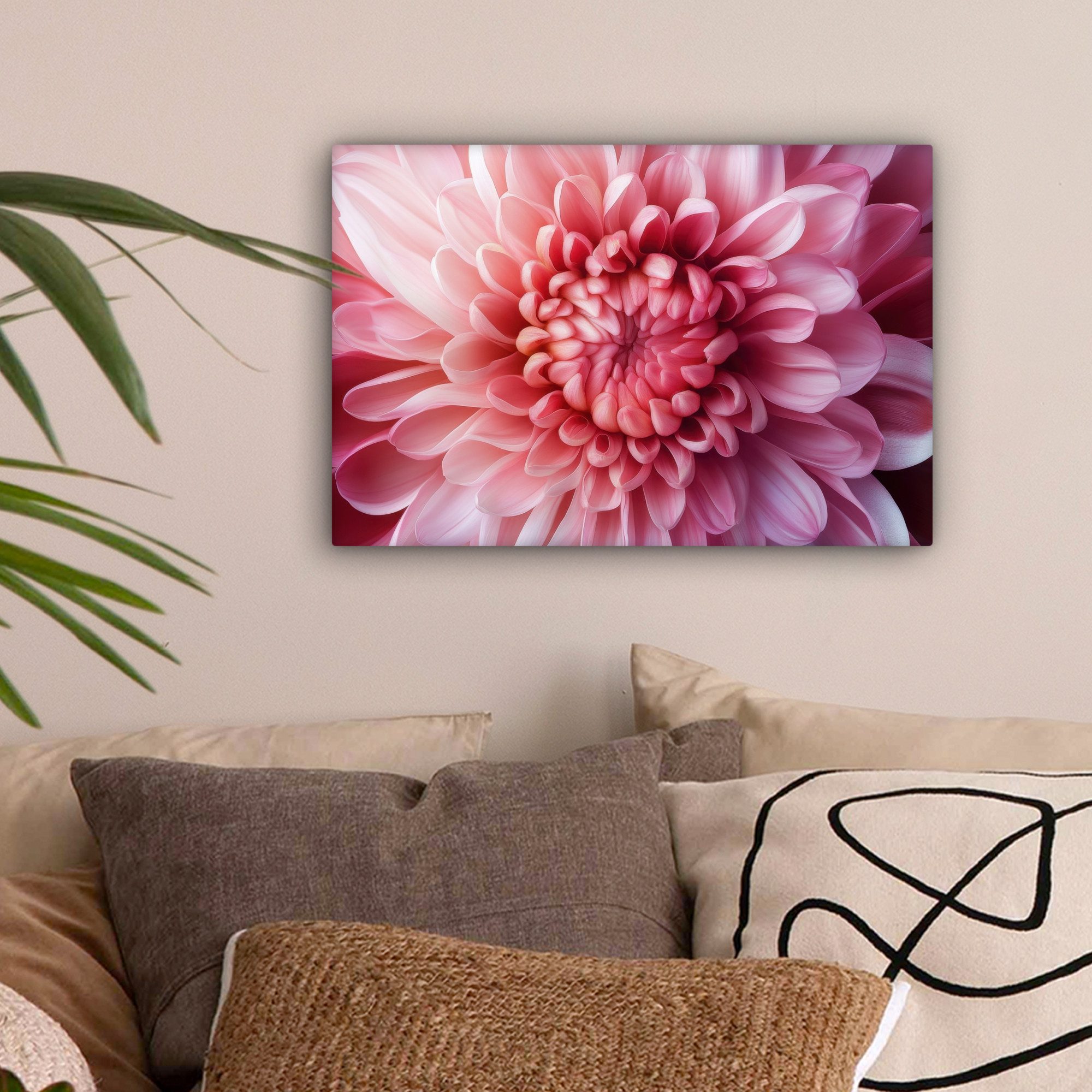 OneMillionCanvasses® Leinwandbild Dahlie - Blume - günstig online kaufen