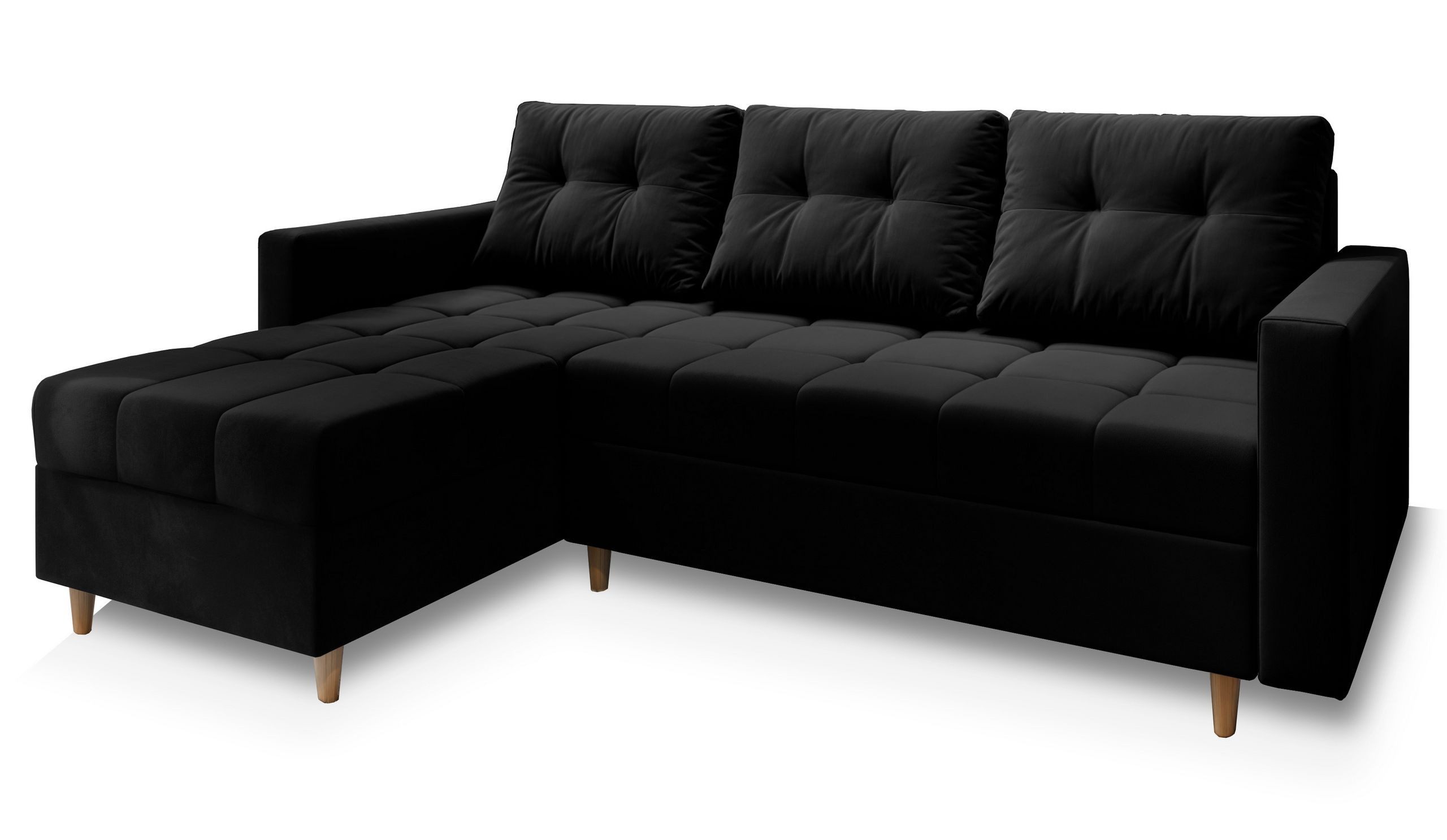 Masseno Ecksofa MILO mit Schlaffunktion L-Form, günstig online kaufen