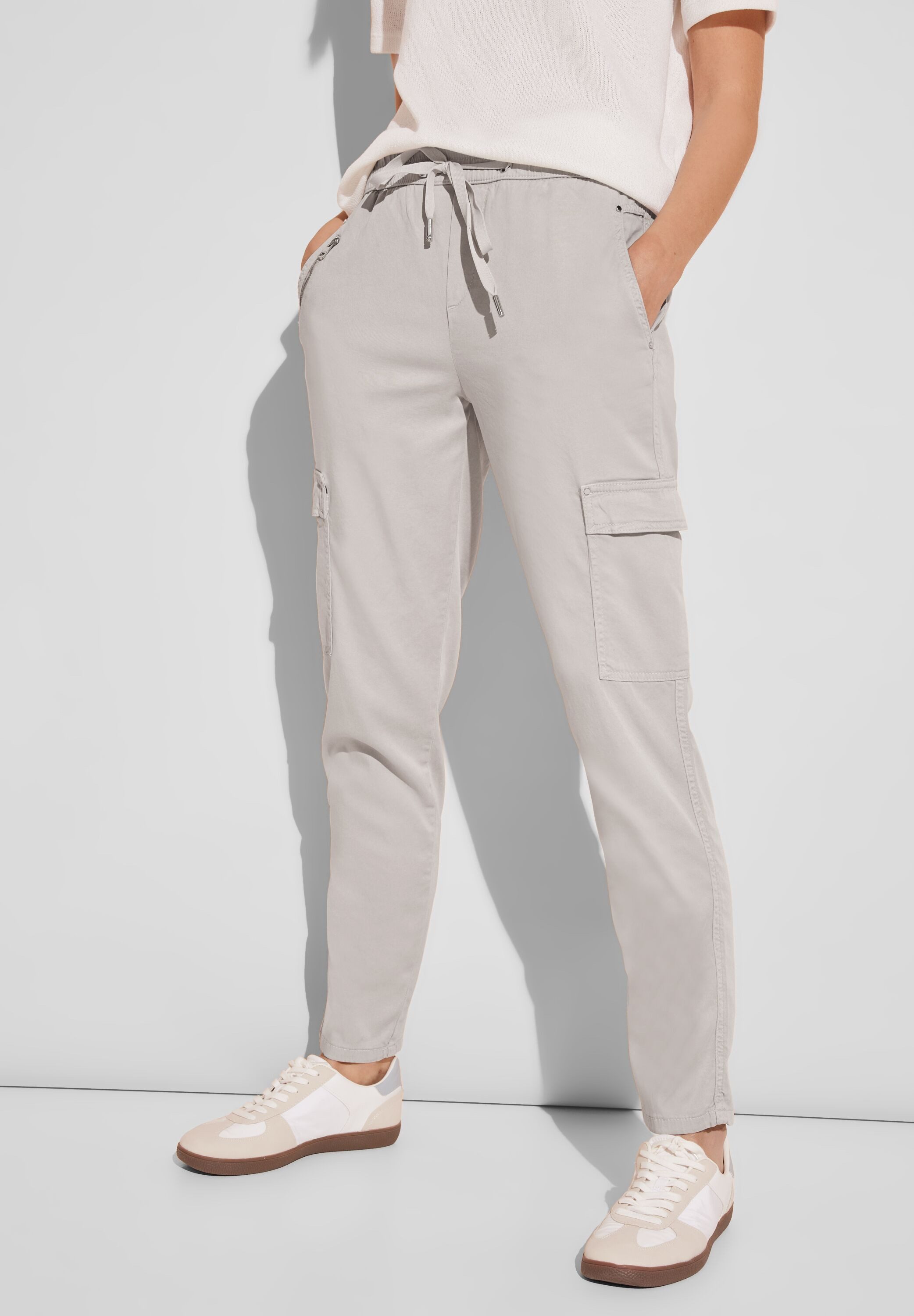 STREET ONE Cargohose Middle Waist