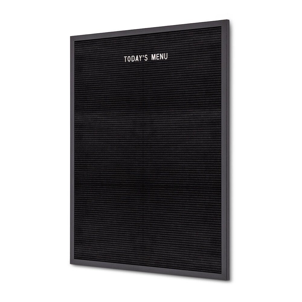 Showdown Displays Anzeigetafel Showdown Buchstabentafel - 60x80cm - Schwarz (1-St)