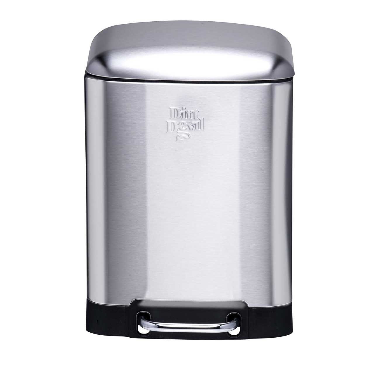 DIRT DEVIL Мусорные урны 6 Liter Abfalleimer, Edelstahl Мусорные урны, Soft Close-Funktion