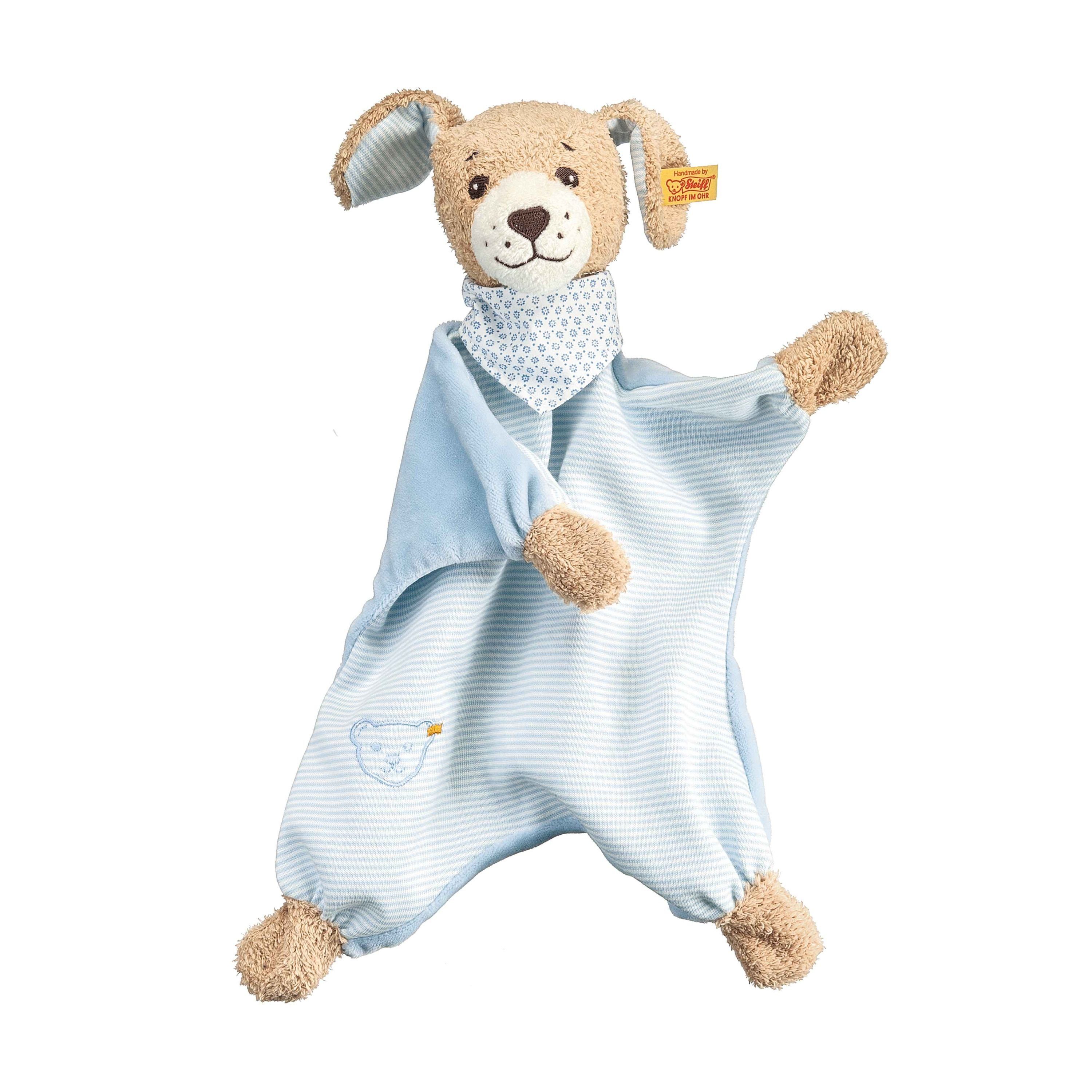 Steiff Kuscheltier Gute-Nacht-Hund Schmusetuch, blau. € 31,90