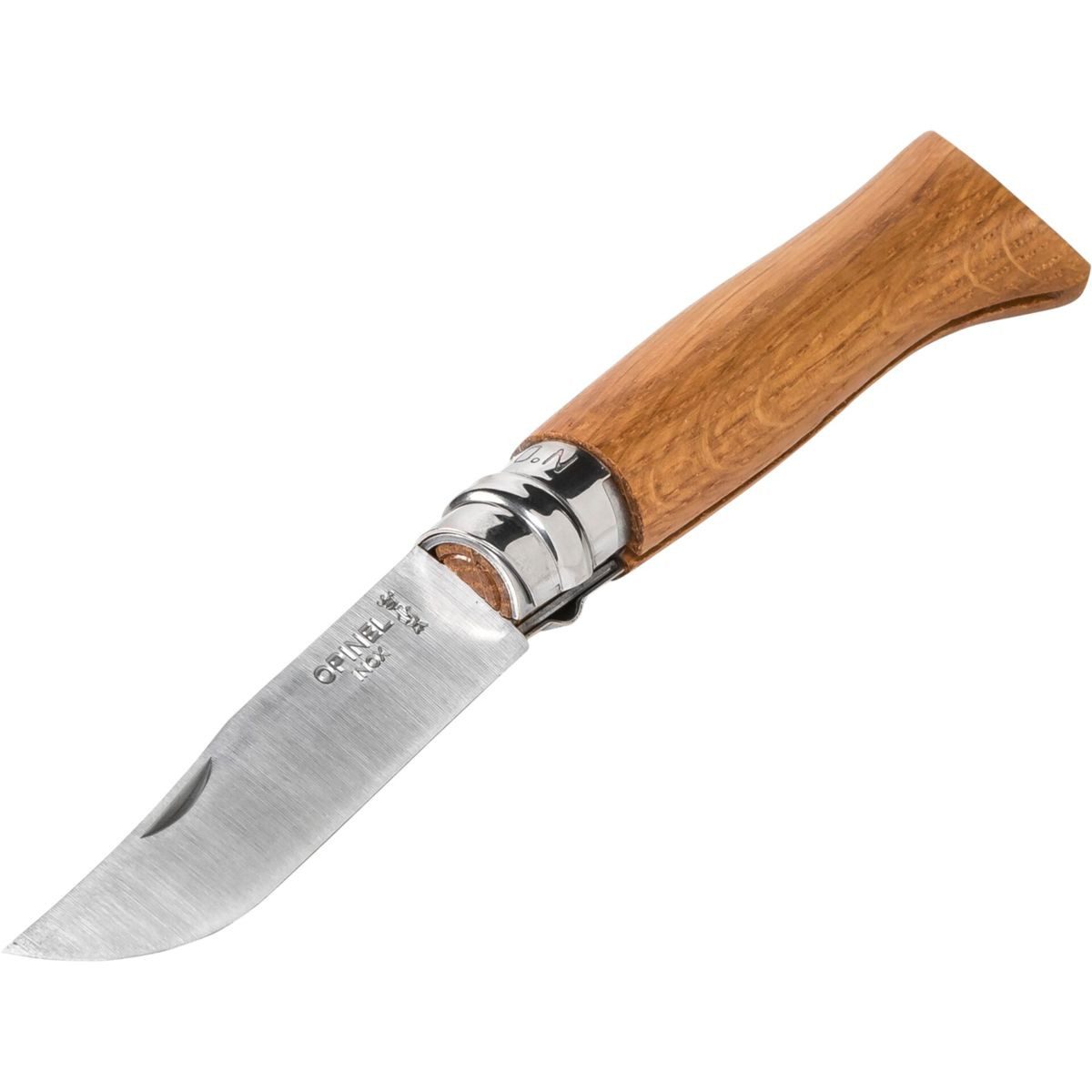 Opinel Universalmesser Taschenmesser No. 08 Eichenholz