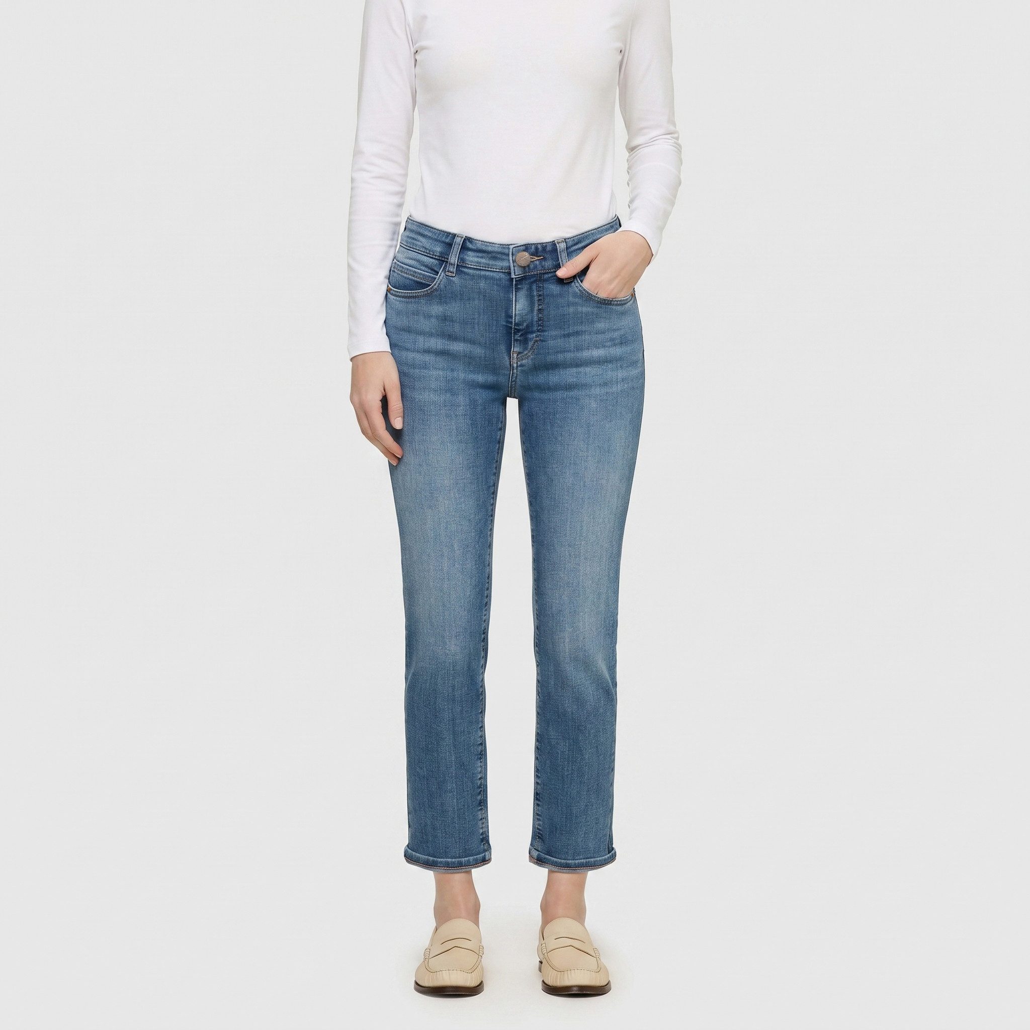 MAC 7/8-Jeans figurformender Shaping-Effekt