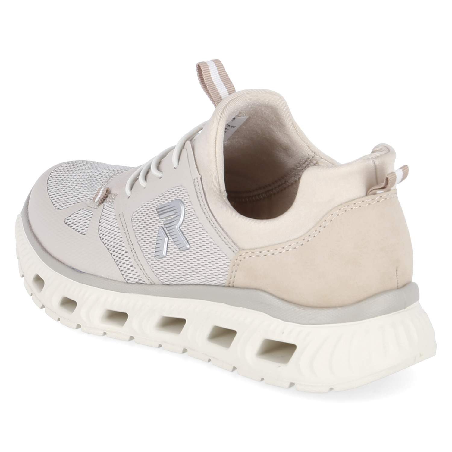 Rieker Rieker Slip On Sneaker M6078-60 Damen Textil & Synthetik beige Slipper – Bild 3 von 5
