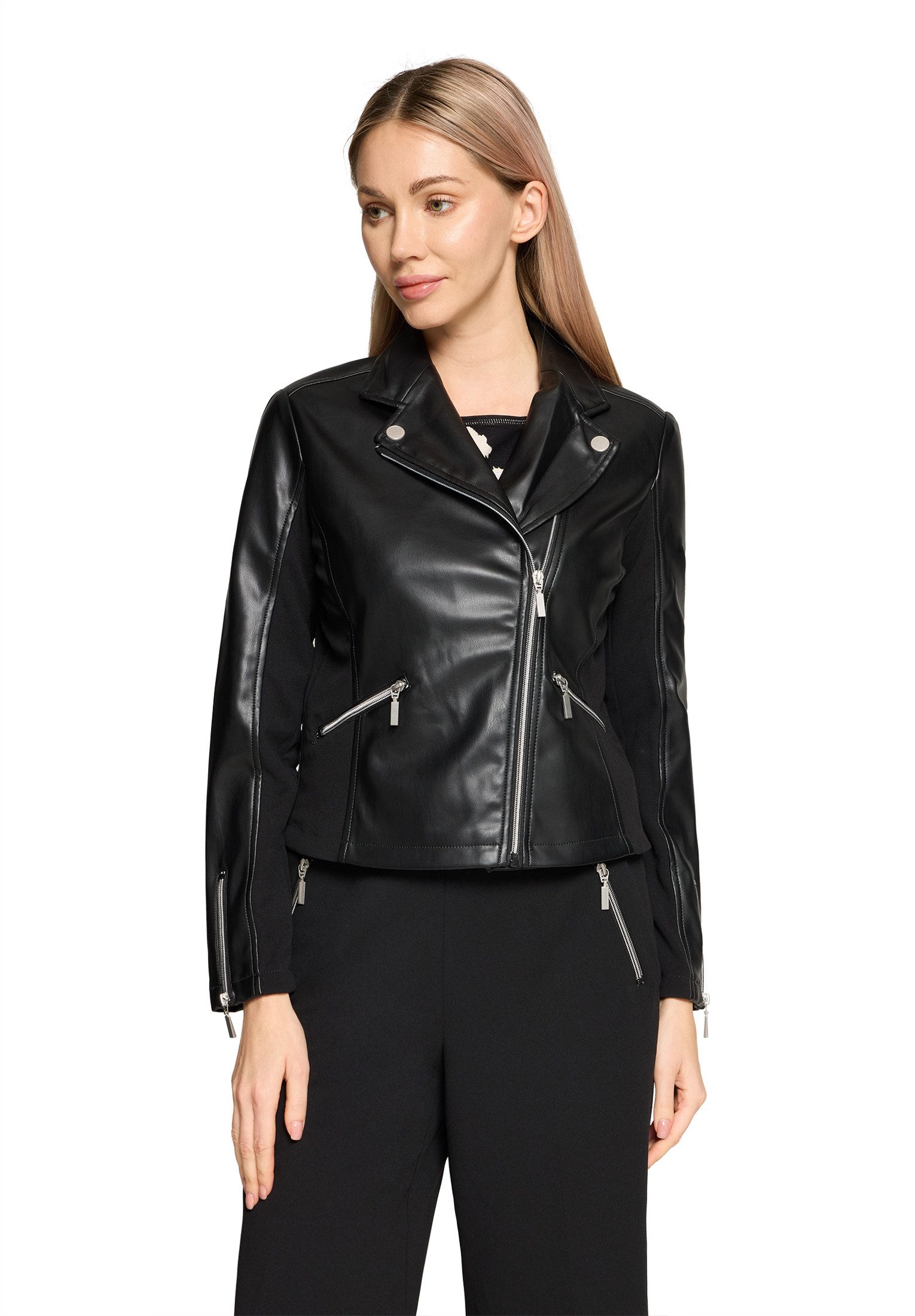 Betty Barclay Куртки блейзер Damen Bikerjacke mit Reißverschluss
