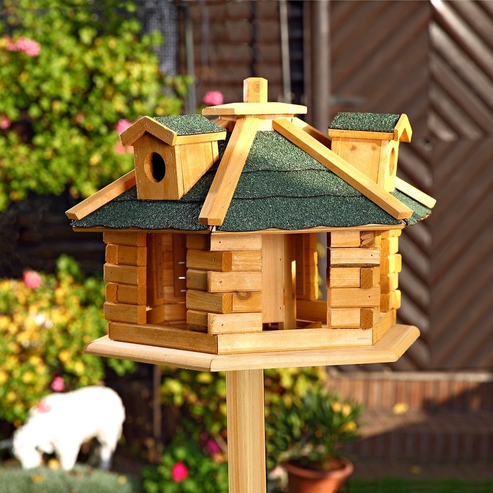 Feel2Home Vogelhaus XXL 48 cm Vogelfutterhaus günstig online kaufen