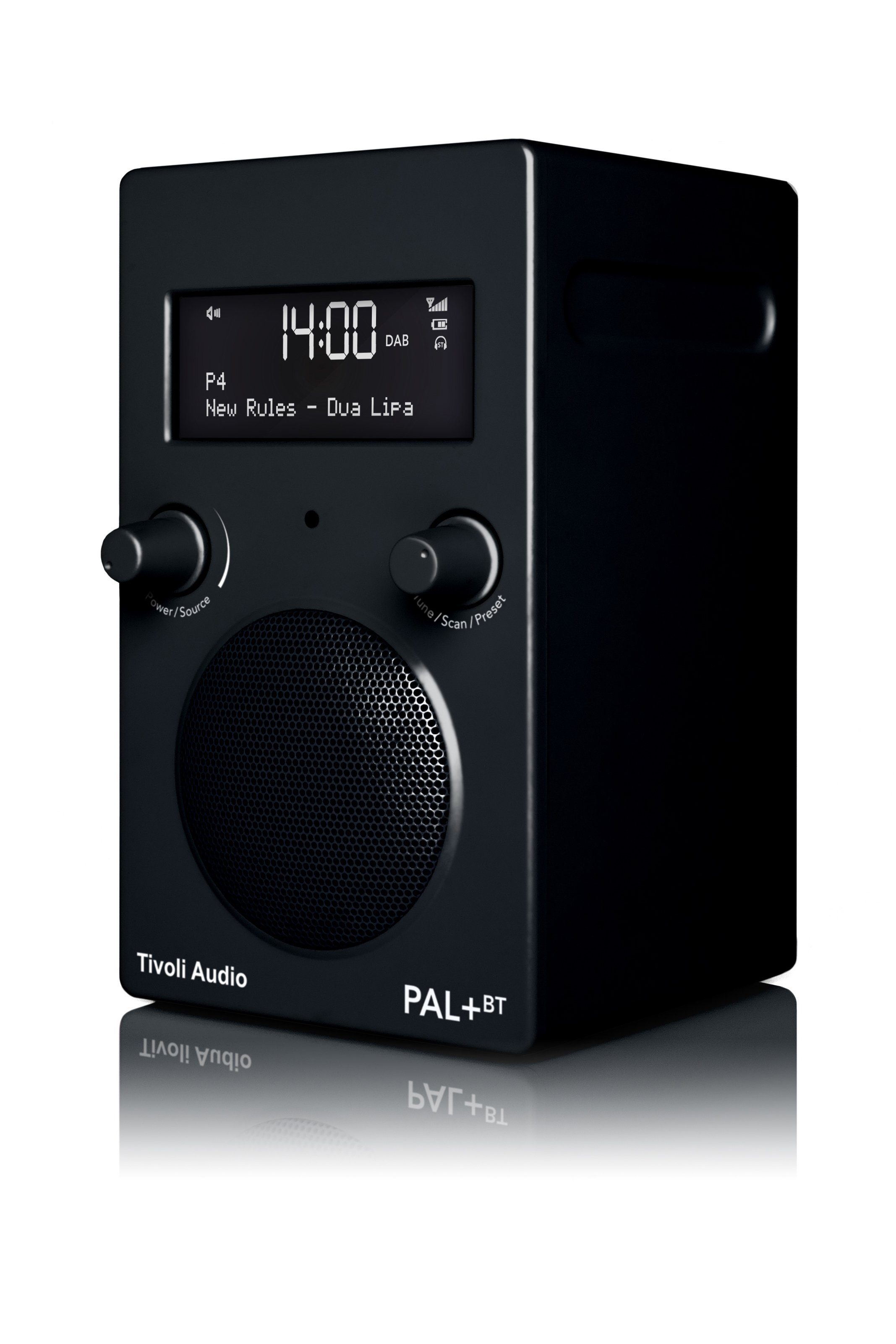 Gehäuse, PAL+ Digitalradio (DAB), Schwarz (Digitalradio (DAB) FM-Tuner, Audio Küchen-Radio, BT wasserabweisendes Bluetooth) tragbar, Tivoli