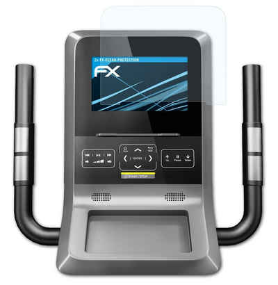 atFoliX Schutzfolie Displayschutz für Sportstech Crosstrainer LCX800, (2 Folien), Ultraklar und hartbeschichtet