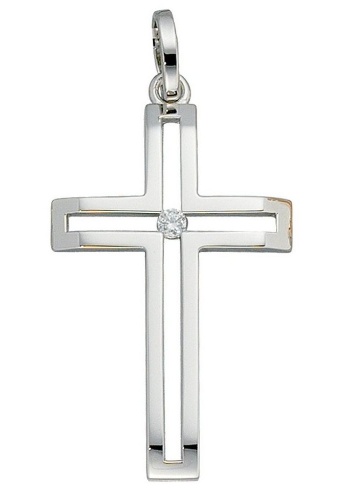 JOBO Kreuzanhänger Anhänger Kreuz, 585... JOBO Kreuzanhänger Anhänger Kreuz, 585...