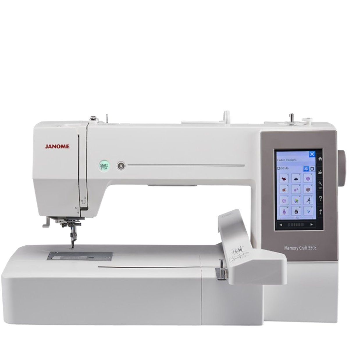 Janome Stickmaschine Janome Stickmaschine Memory Craft 550E