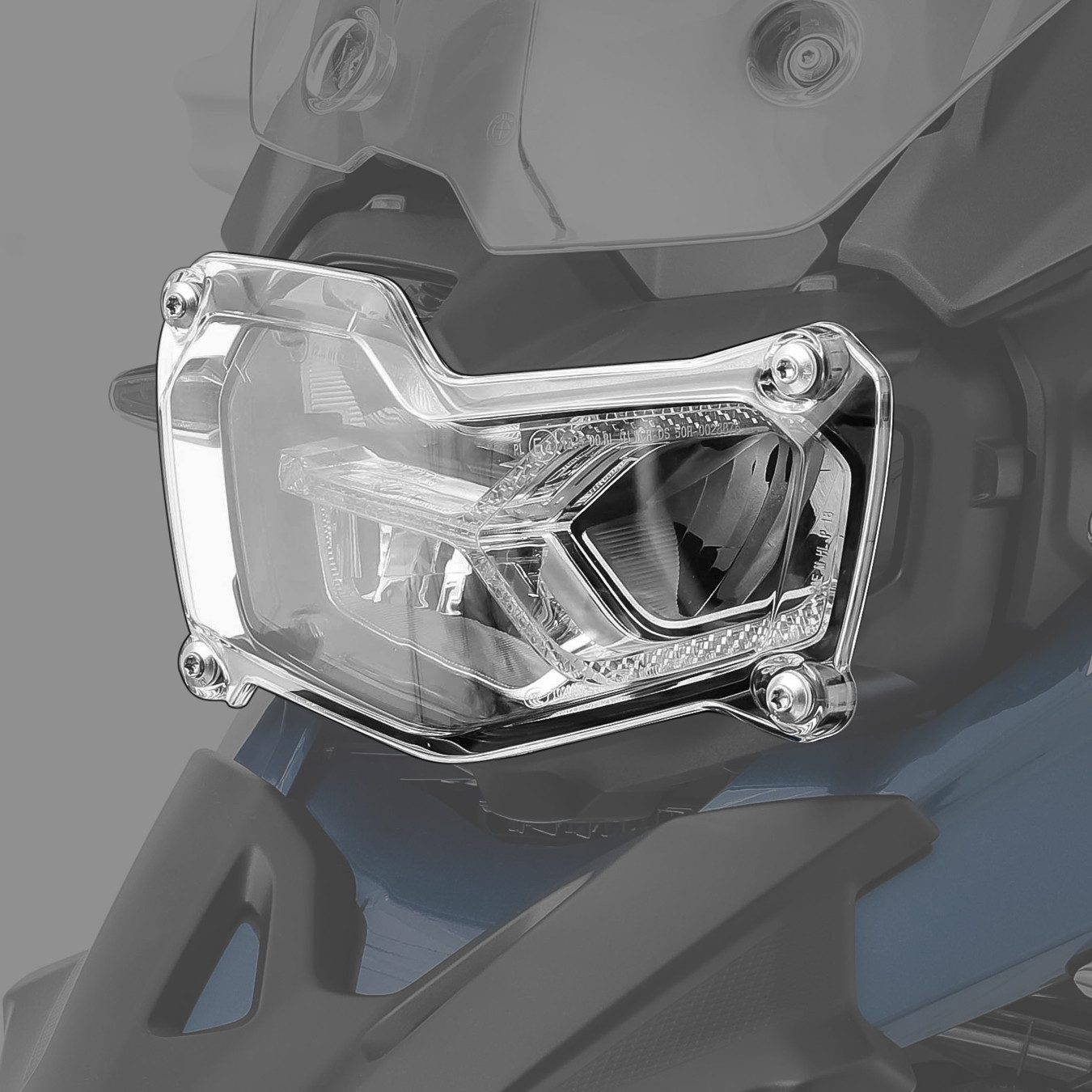 Lumitecs Geräteprotektor Scheinwerferschutz für BMW F 800 GS 24-26 Abdeckung / Schutz Scheinwer