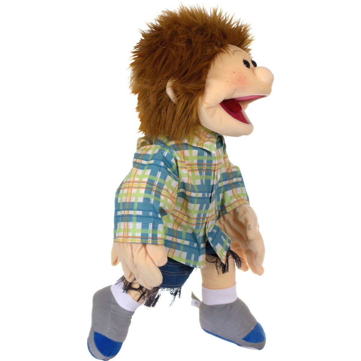 Living Puppets Handpuppe Living Puppets® Handpuppe Fabian 65 cm W193 (Packung), Sehr gut geeignet um Geschichten zu erzählen