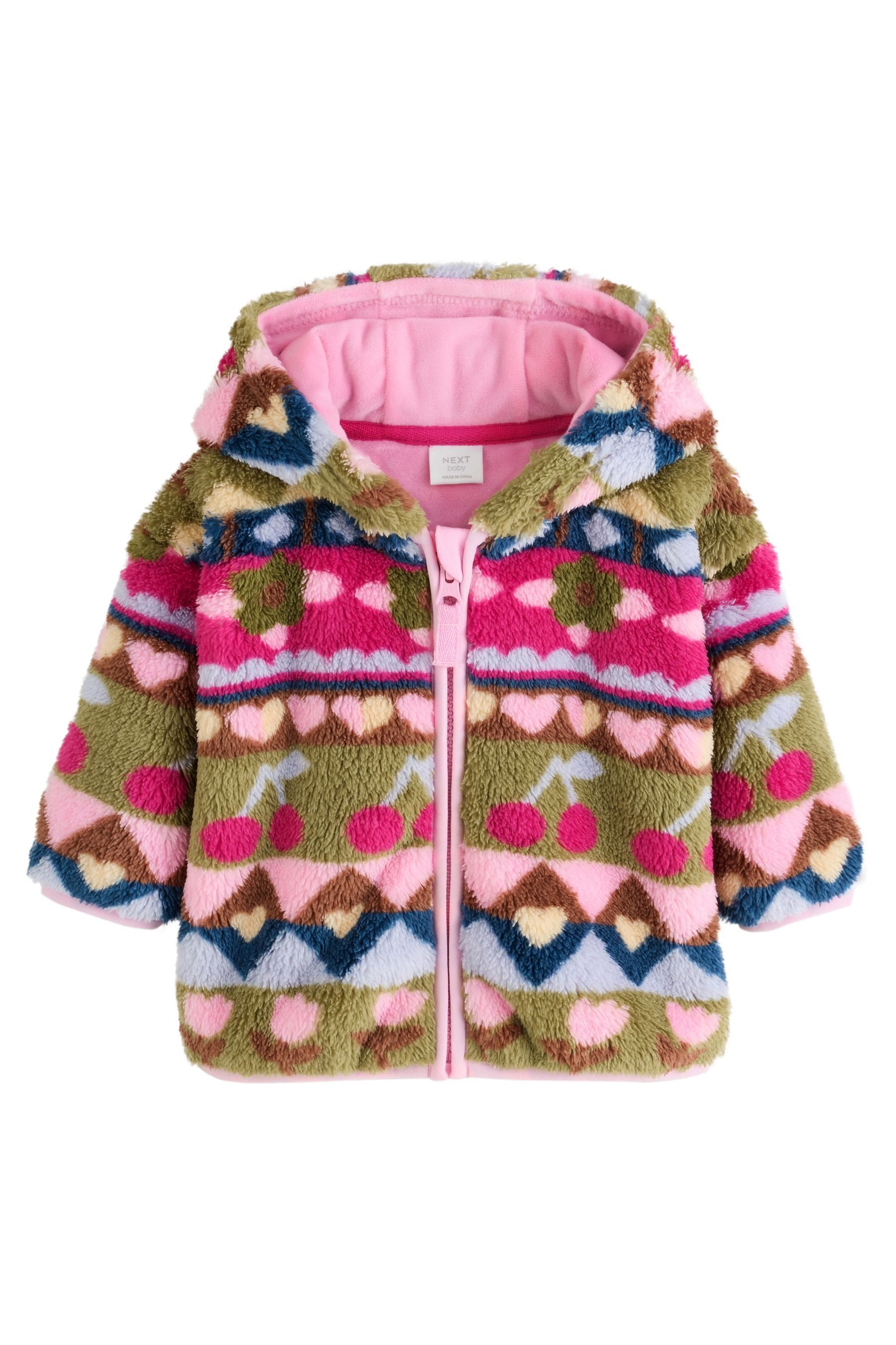 Next Fleecejacke Baby Fleecejacke mit Reißverschluss (1-St)