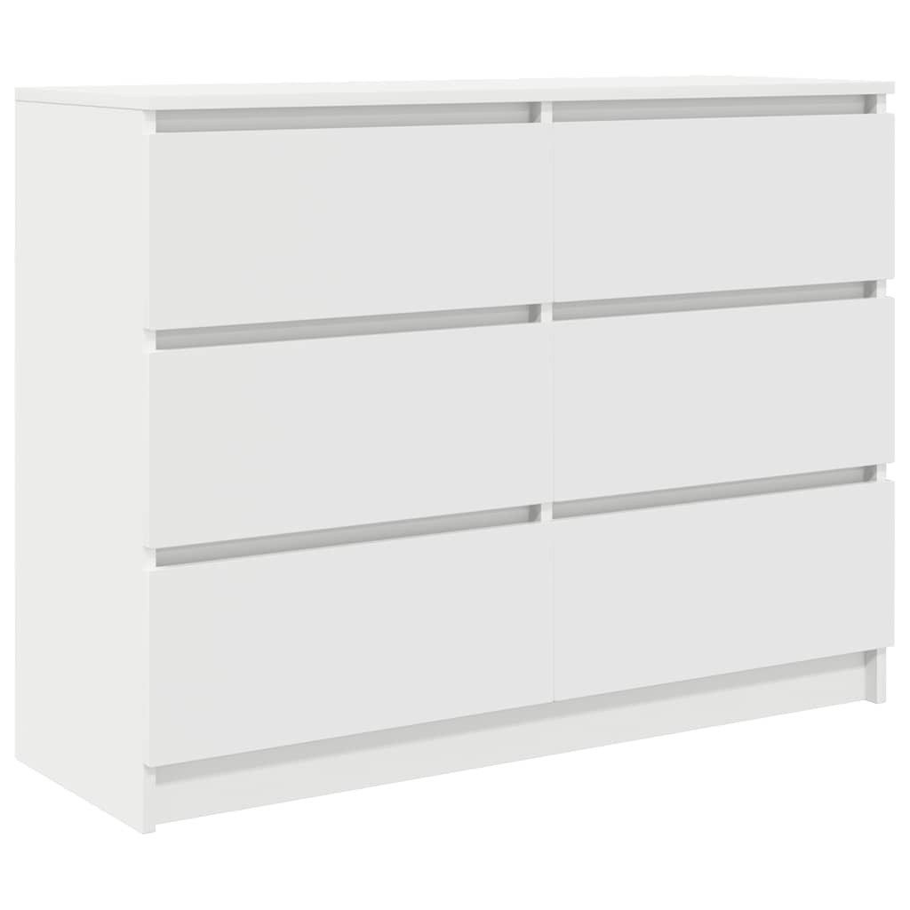 vidaXL Sideboard Sideboard Weiß 100x35x76 cm günstig online kaufen