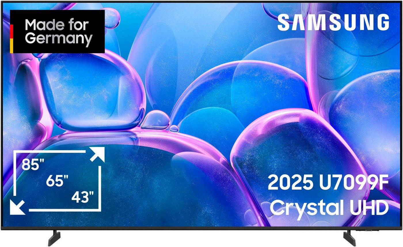 Samsung GU65U7099FU LED-Fernseher (163 cm/65 Zoll, 4K Ultra HD, Smart-TV, Crystal UHD, Q-Symphony, Dolby Surround Sound, Triple Tuner, Smart-Hub) schwarz ! RABATT: 25.58% Samsung GU65U7099FU LED-Fernseher (163 cm/65 Zoll, 4K Ultra HD, Smart-TV, Crystal UHD, Q-Symphony, Dolby Surround Sound, Triple Tuner, Smart-Hub) schwarz ! RABATT: 25.58%