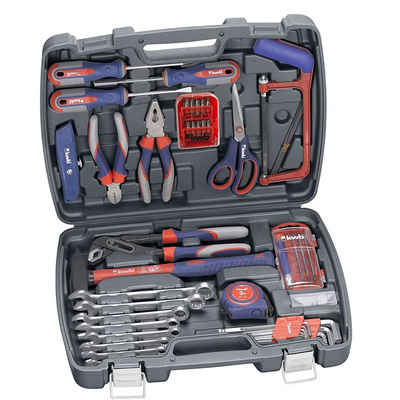 kwb Werkzeugset kwb Werkzeug-Koffer inkl. Werkzeug-Set, 65-teilig, gefüllt, robust, (Set)