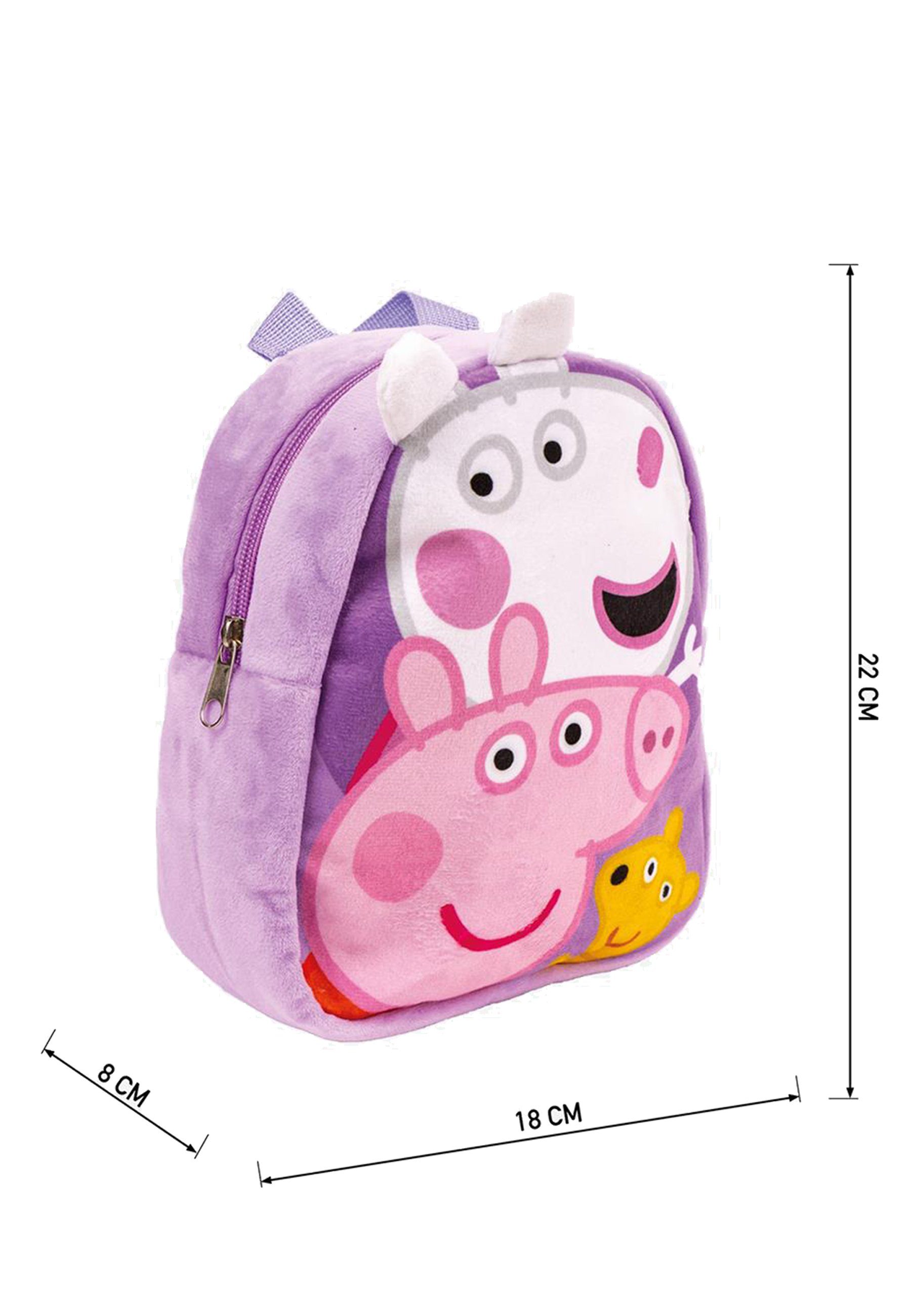 Peppa Pig Kinderrucksack Peppa Wutz Mädchen Kinder Rucksack Kindergarten Tasche