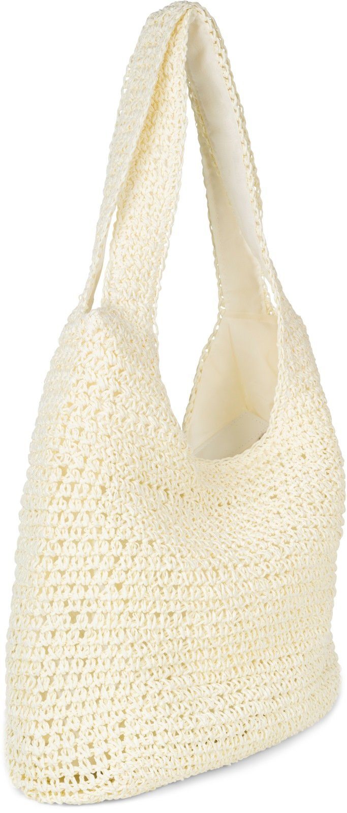 styleBREAKER Beuteltasche Papierstroh Beuteltasche (1-tlg)