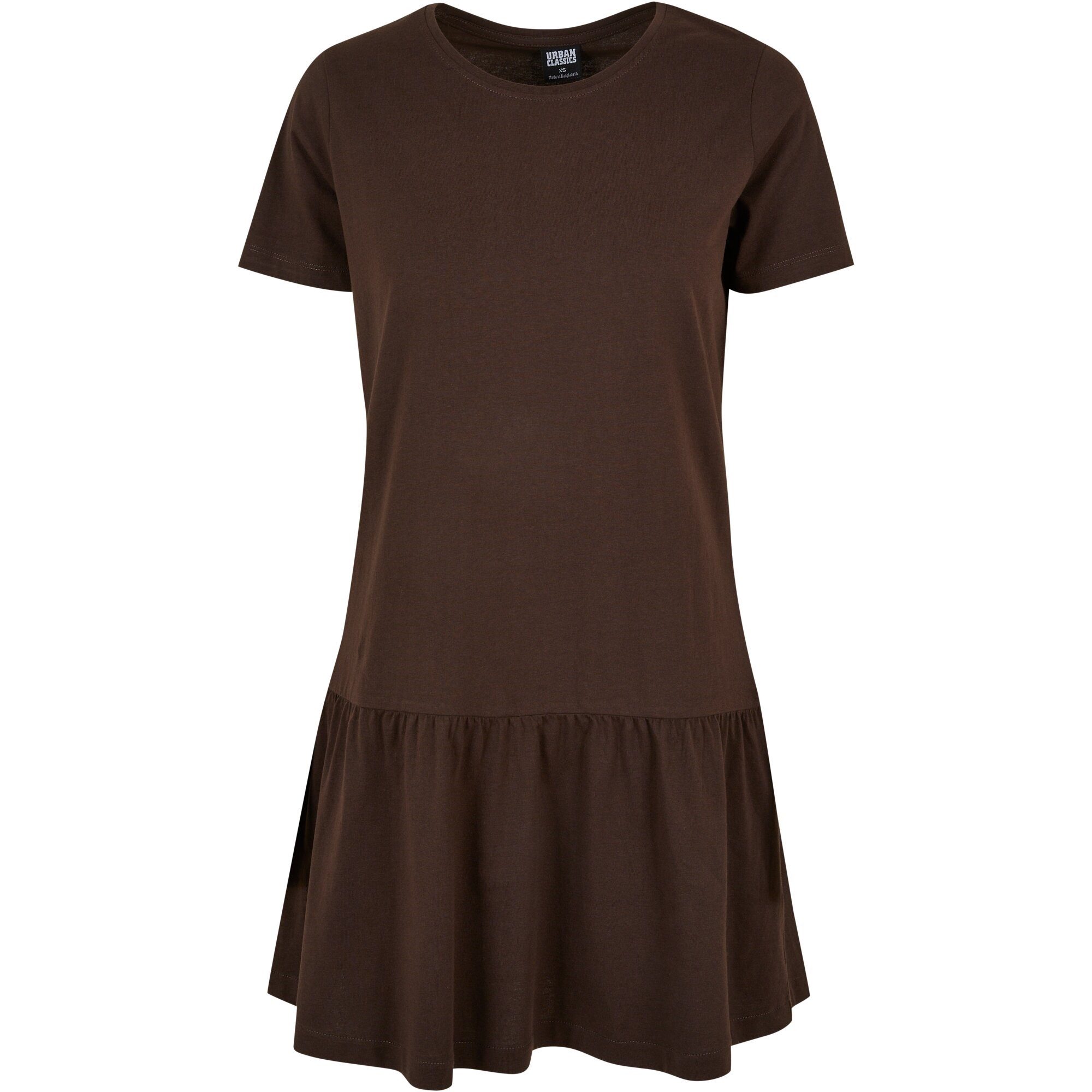 URBAN CLASSICS Shirtkleid Urban Classics Damen Ladies Valance Tee Dress günstig online kaufen