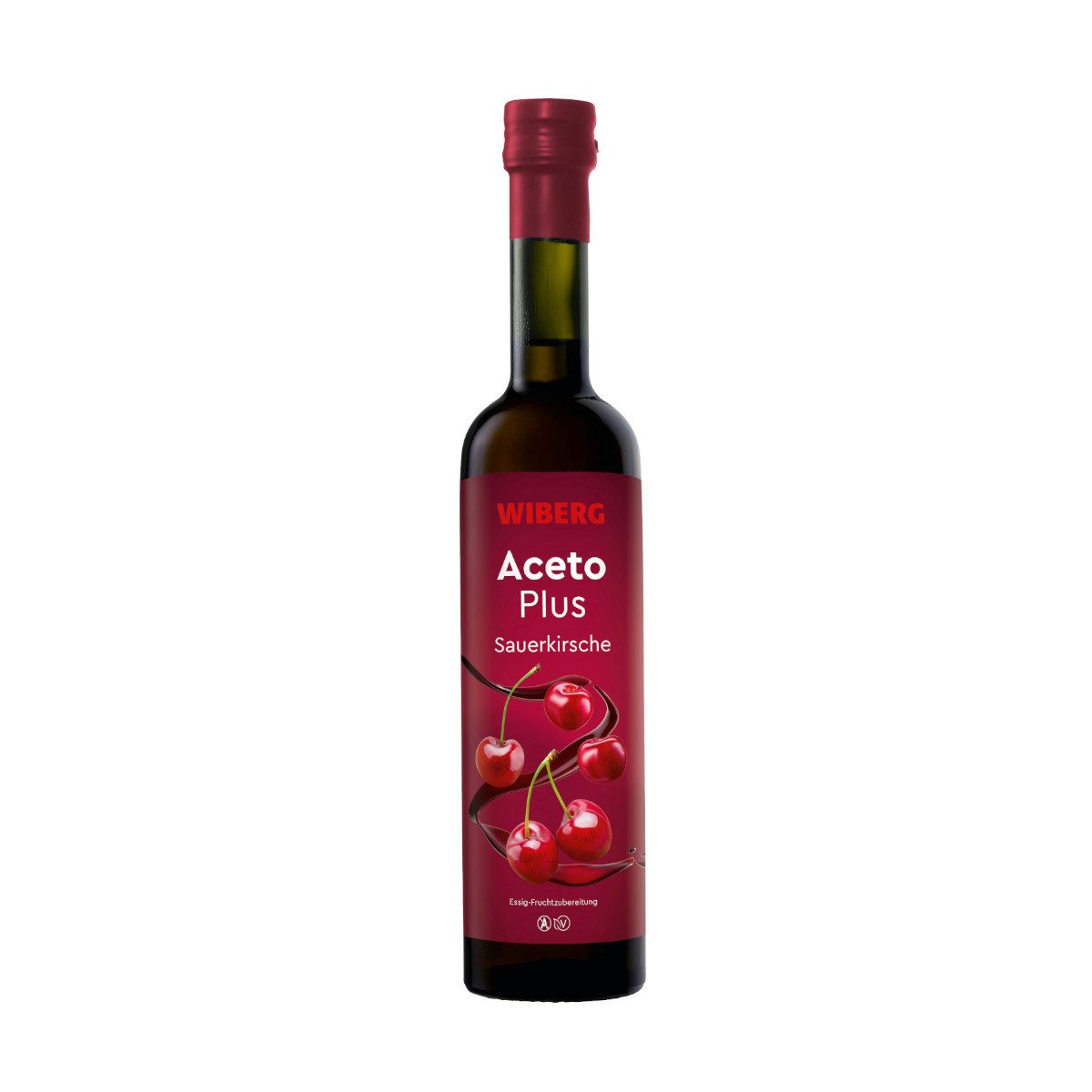WIBERG Essig, Wiberg AcetoPlus Sauerkirsche Essig-Fruchtzubereitung Flasche 500ml