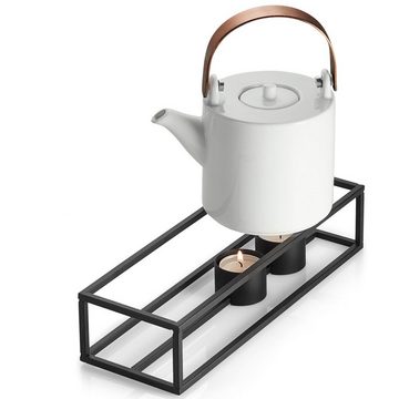 PHILIPPI Teelichthalter, Teelichthalter Stövchen CUBO mit 4 Teelichthaltern zum positionieren