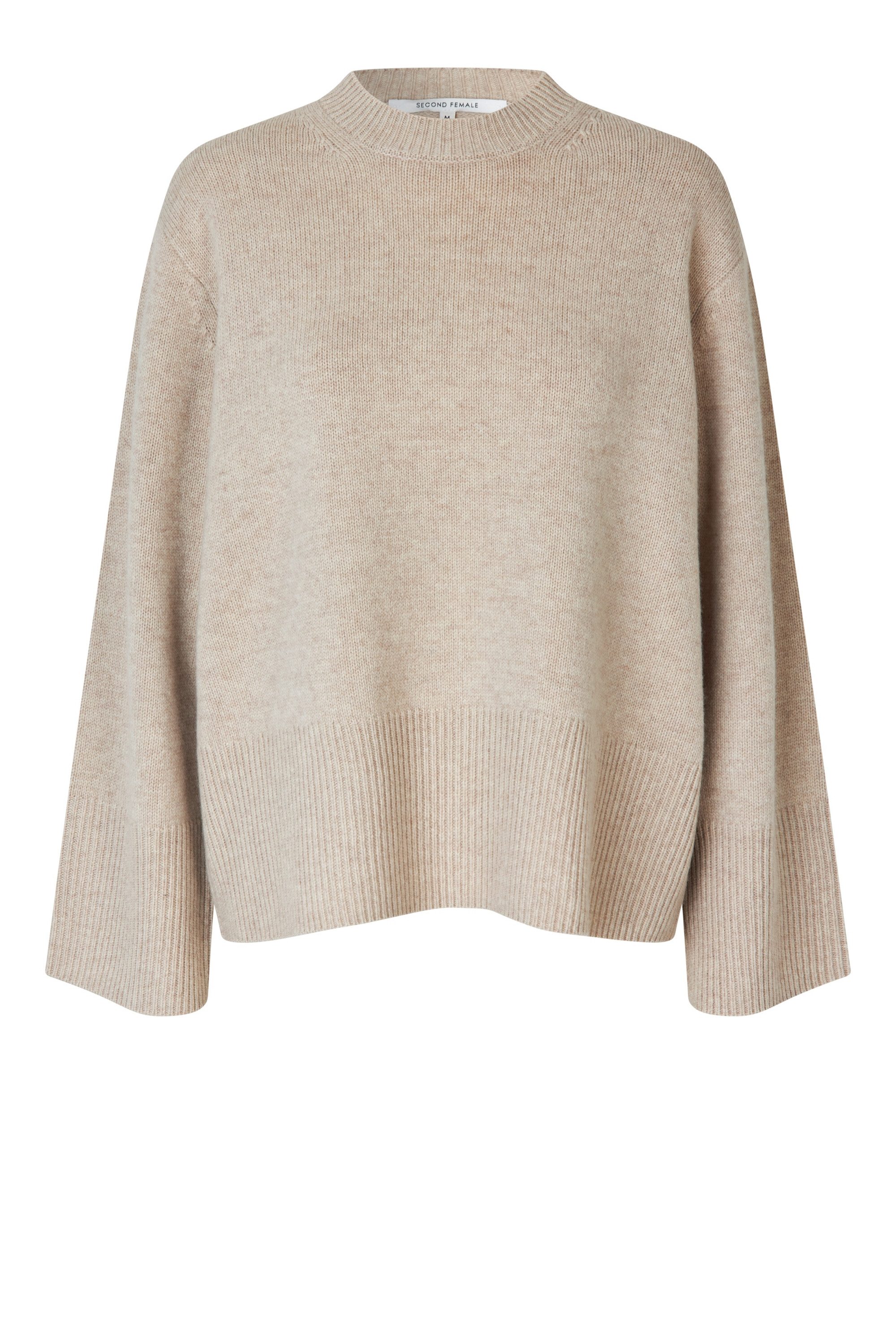 Second Female Rundhalspullover Alpha Knit O-Neck