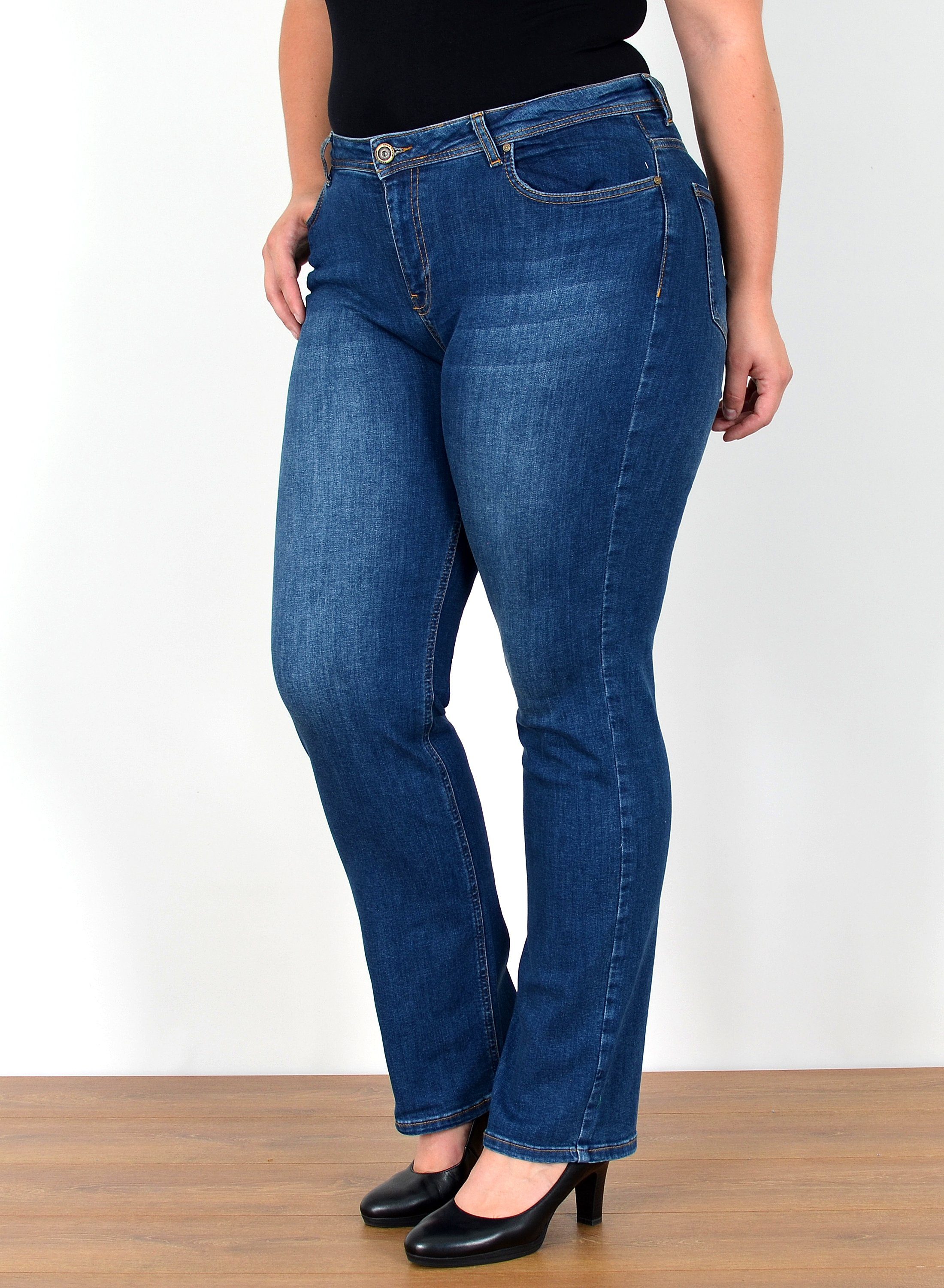 ESRA Straight-Jeans FG2 High Waist Jeans günstig online kaufen