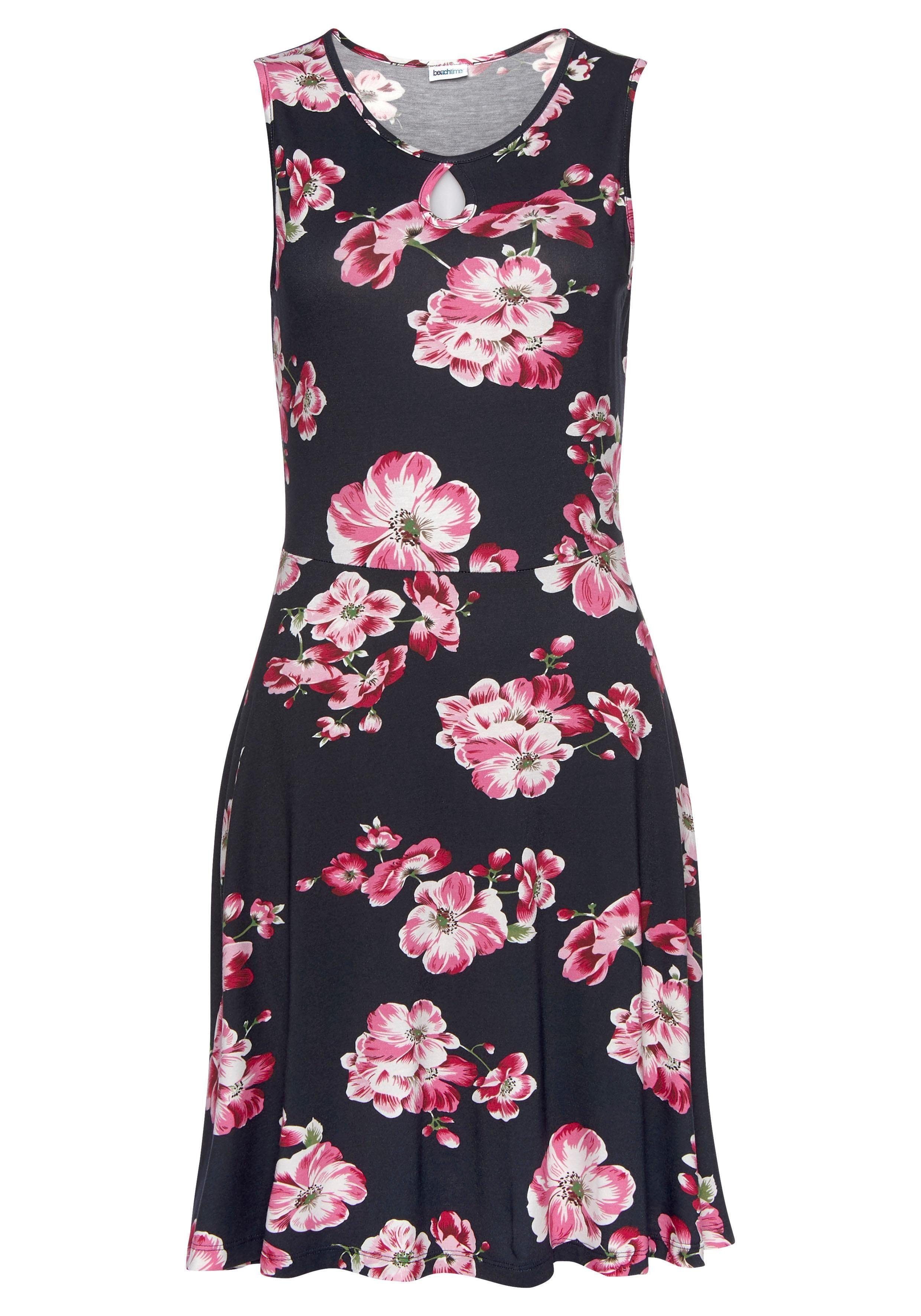 Blumenprint mit Sommerkleid Beachtime