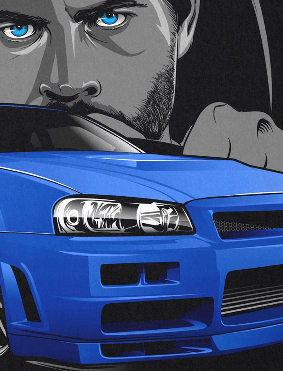 style3 T-Shirt Furious Champion brian oconner autorennen the fast and the f günstig online kaufen