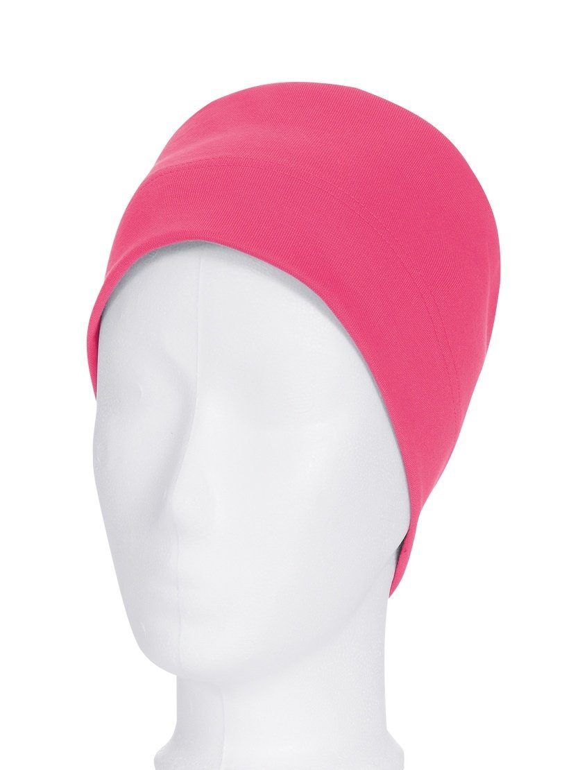 Soft-Cap Trigema aus Viskose flamingo Strickmütze TRIGEMA