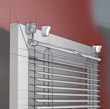 Jalousie Gardinia EASYFIX Aluminium-Jalousie Easy Move, GARDINIA, standard