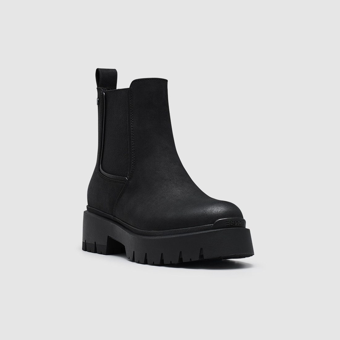 Esprit MILLIE Chelseaboots Ankleboots, Stiefelette mit Warmfutter und Stretcheinsatz