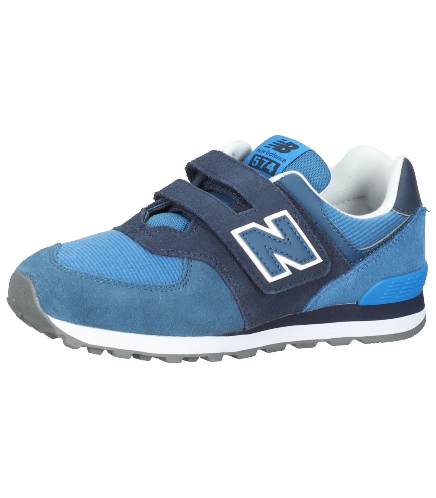 Veloursleder/Textil Blau Balance Sneaker New Sneaker
