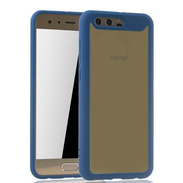 König Design Handyhülle Huawei Honor 9, Huawei Honor 9 Handyhülle Backcover Blau
