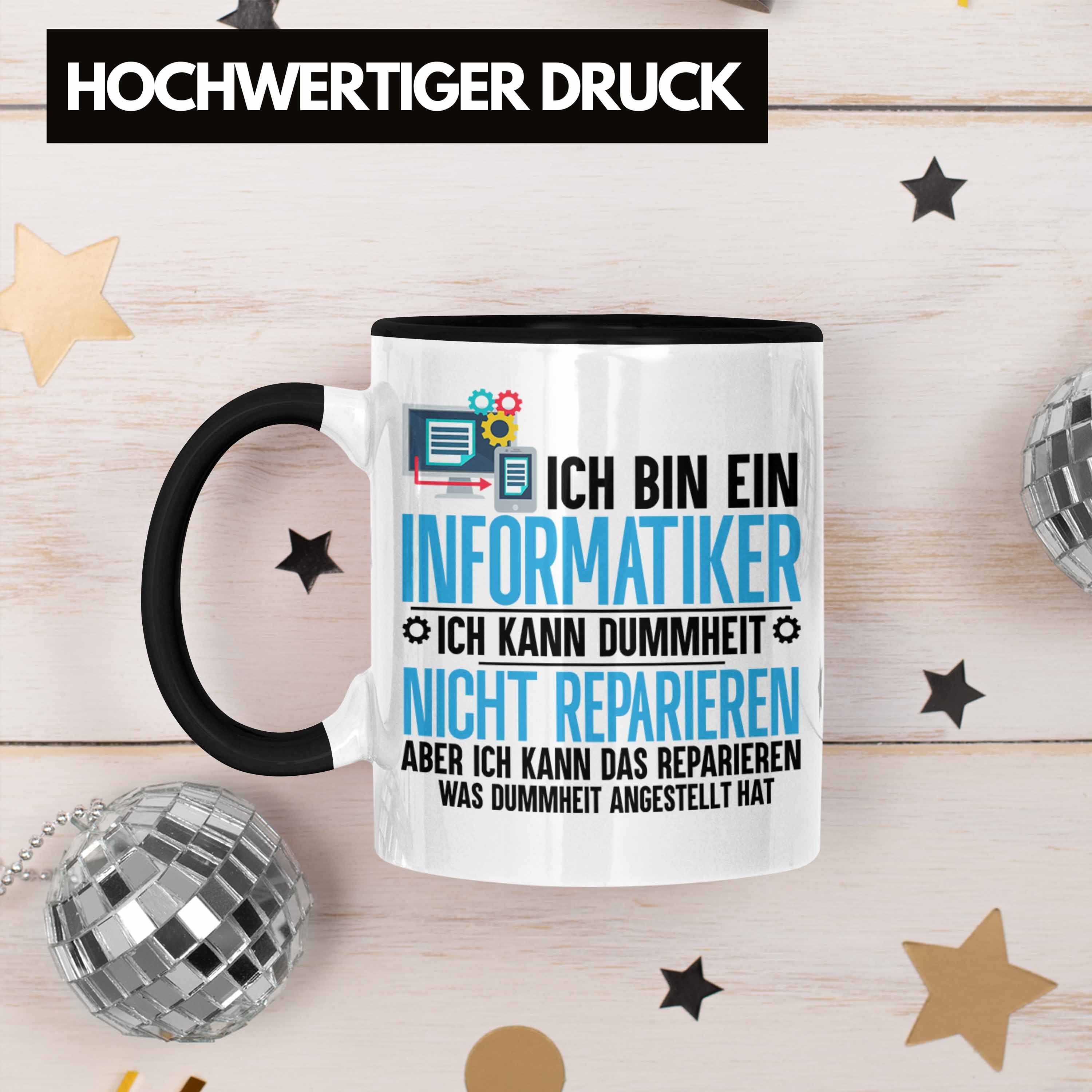 Trendation Tasse Trendation - Informatiker Tasse Geschenk Programmierer Nerd Coder Gesc