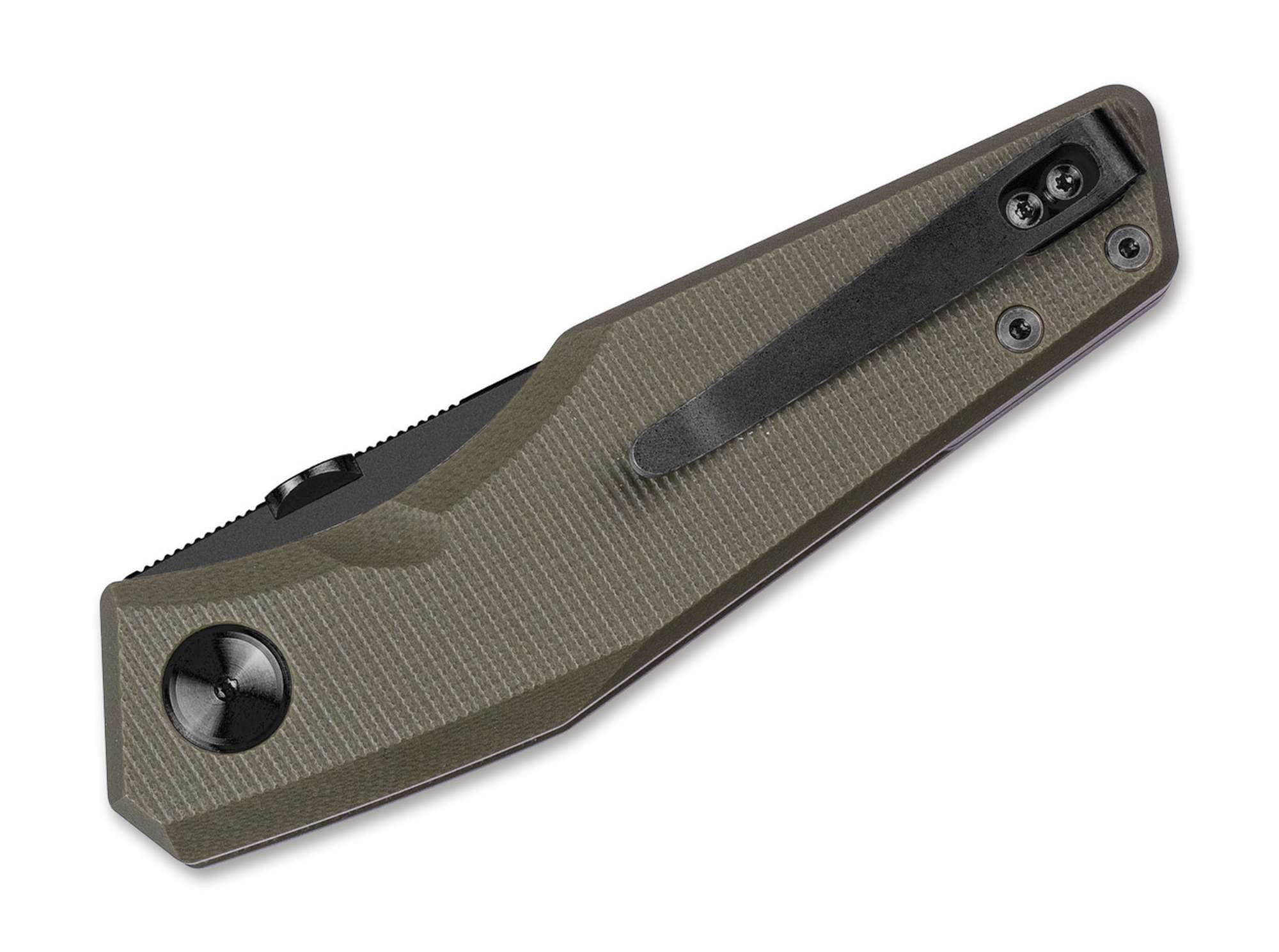Real Steel Taschenmesser Real Steel Spectrum G10 OD Green