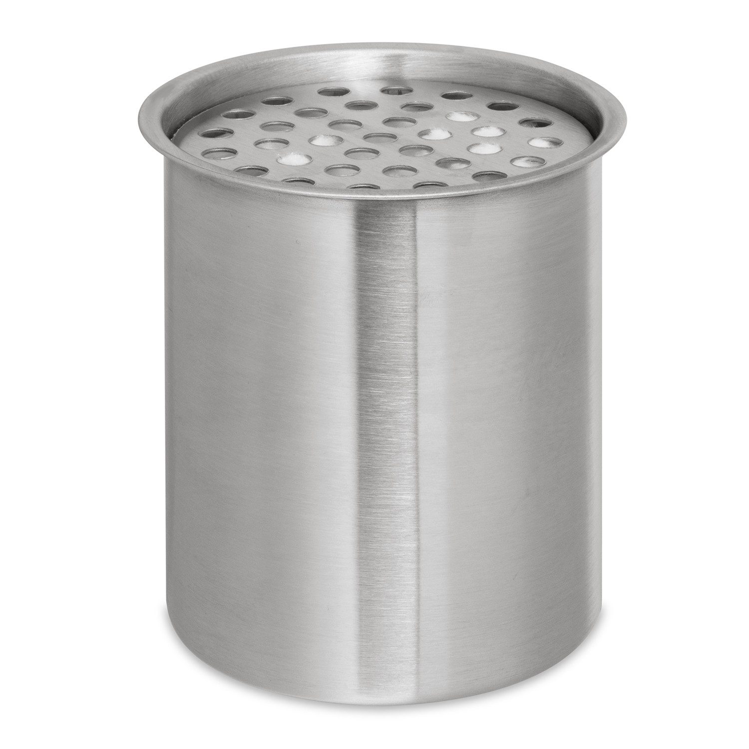 Moritz Dekokamin Edelstahl Dose 0,45 l NEU Bio Ethanol Dose 0,45 mit Wolle, Edelstahl, Standkamin Ethanolbrenner Glasfeuer Terrassenfeuer Kamin