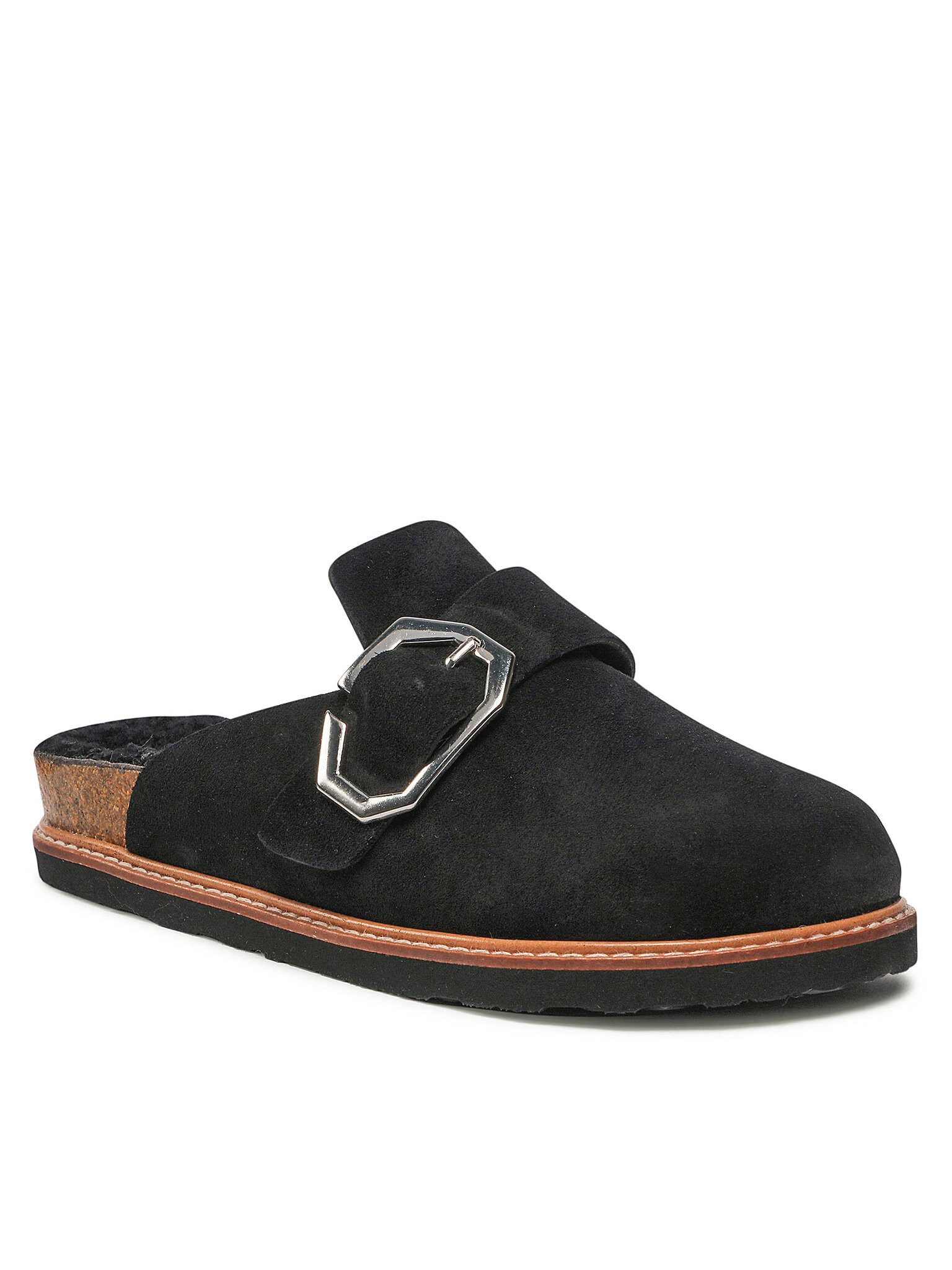Hausschuhe Grisel G104527 Schwarz Hallenschuh