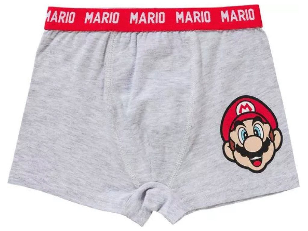 Super Mario Boxershorts 2er Pack Unterhosen Slips Super Mario günstig online kaufen