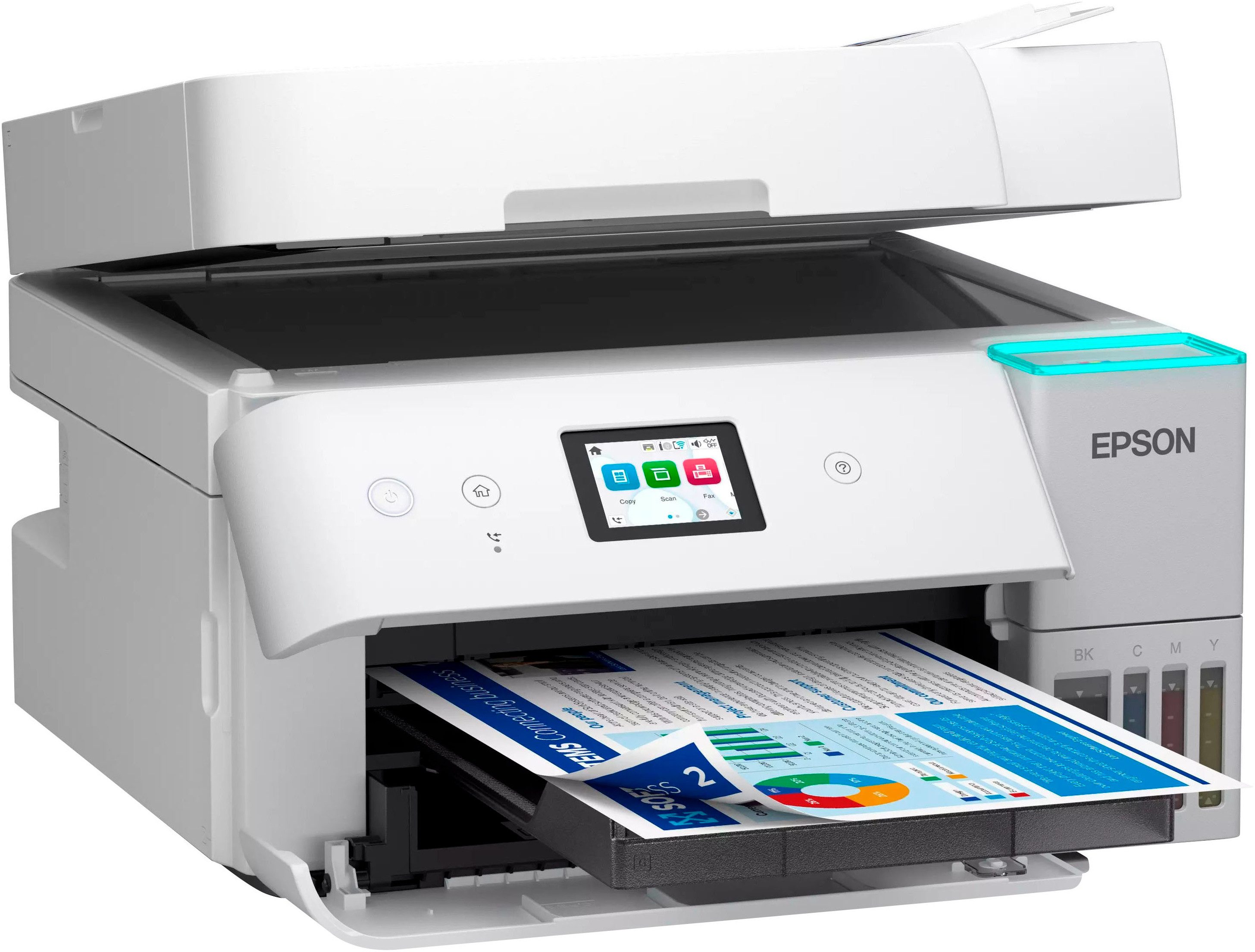 Epson EcoTank ET-4956 Multifunktionsdrucker, (LAN (Ethernet), WLAN (Wi-Fi), Wi-Fi Direct)