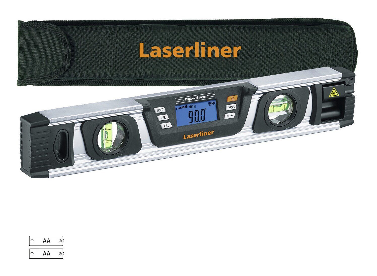 DigiLevel G40 Wasserwaage, 40 cm Laser LASERLINER Laser