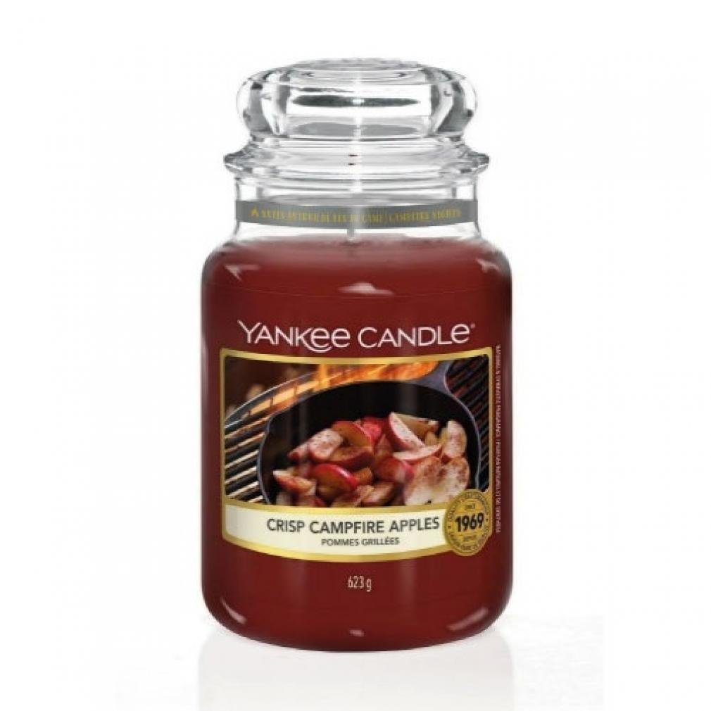 Yankee Candle Duftkerze »Yankee Candle Crisp Lagerfeuer Äpfel Duftkerze ...