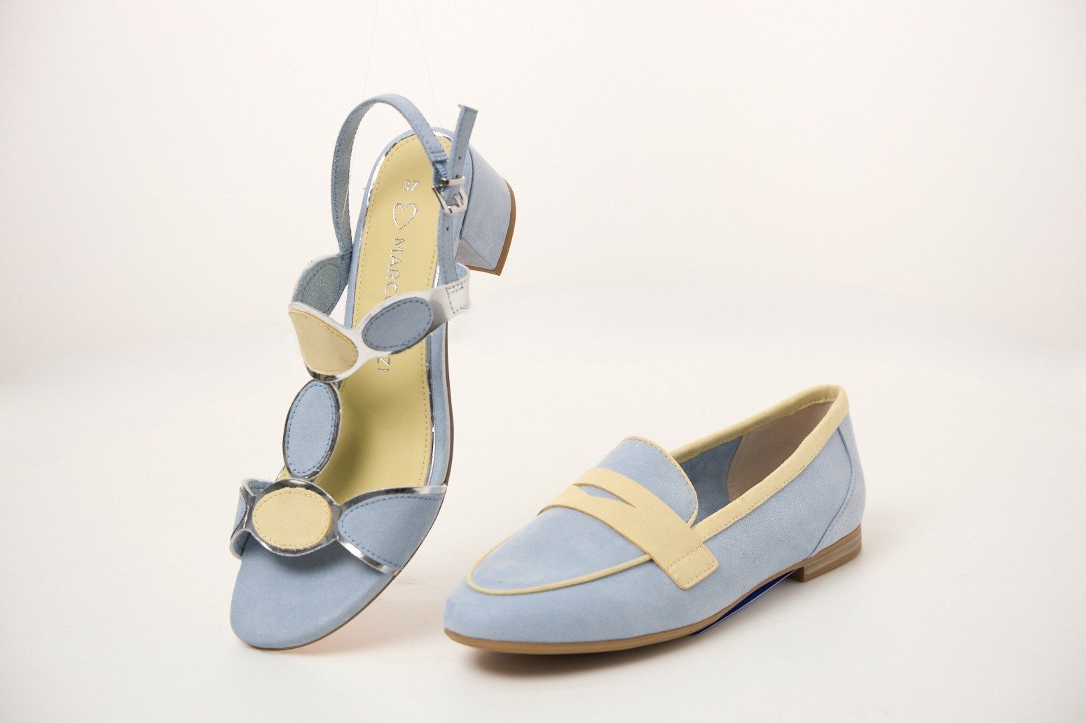 MARCO TOZZI Slipper, Blockabsatz, Schlupfschuh, Businessschuh in veganer Verarbeitung