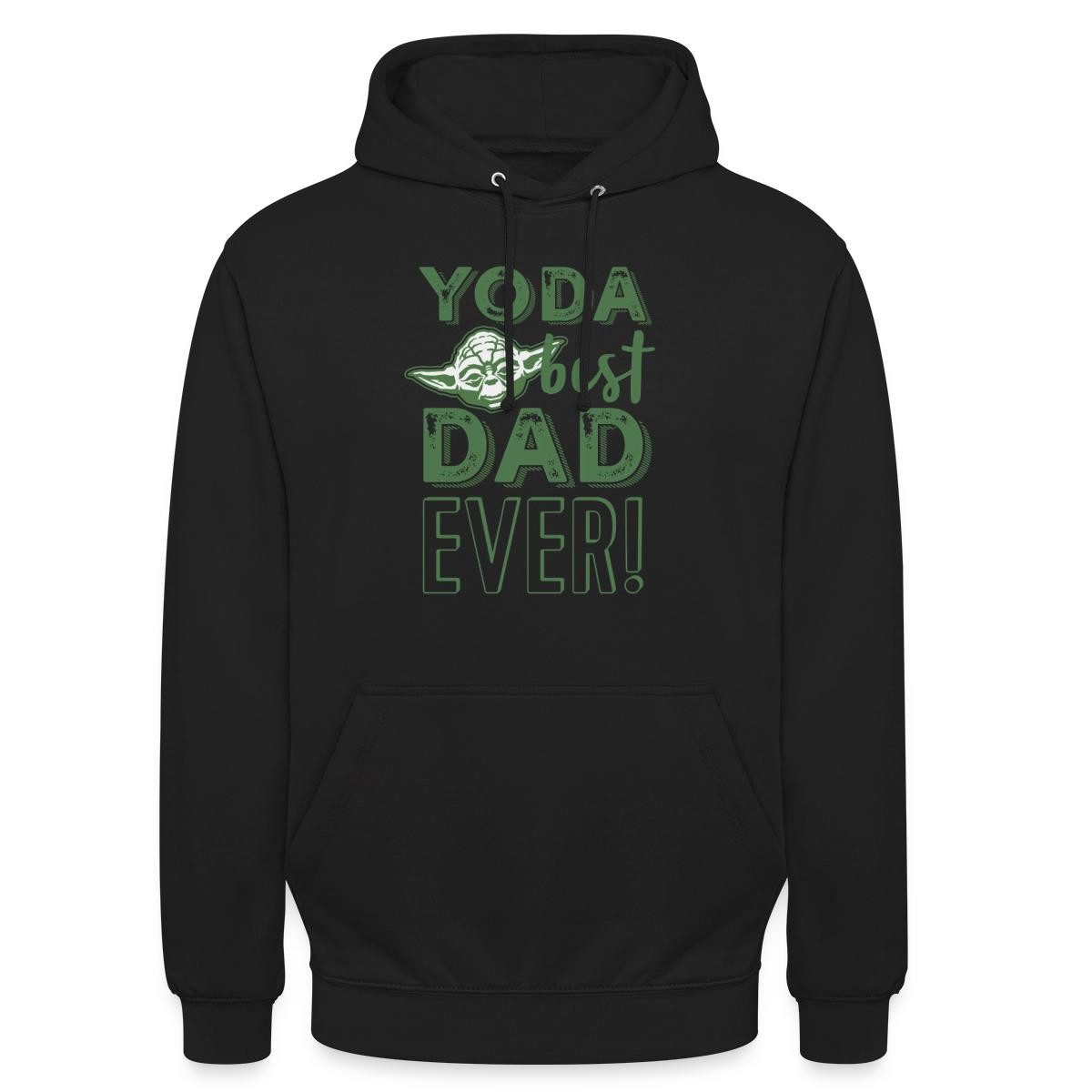 Hoodie Star Wars: Mandalorian Yoda Best Dad Ever Unisex Hoodie