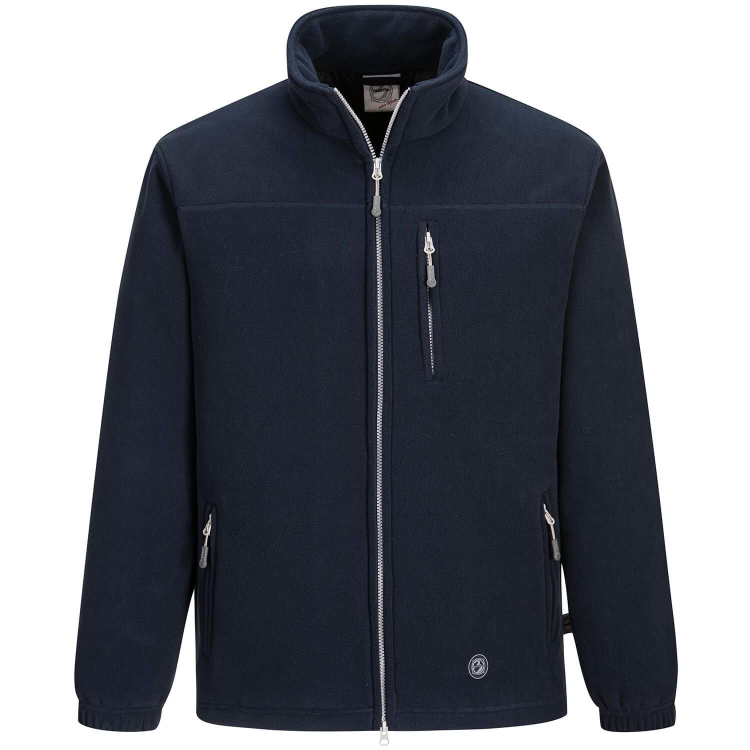 FirstB Fleecejacke Herren atmungaktiv, schnelltrocknend navy