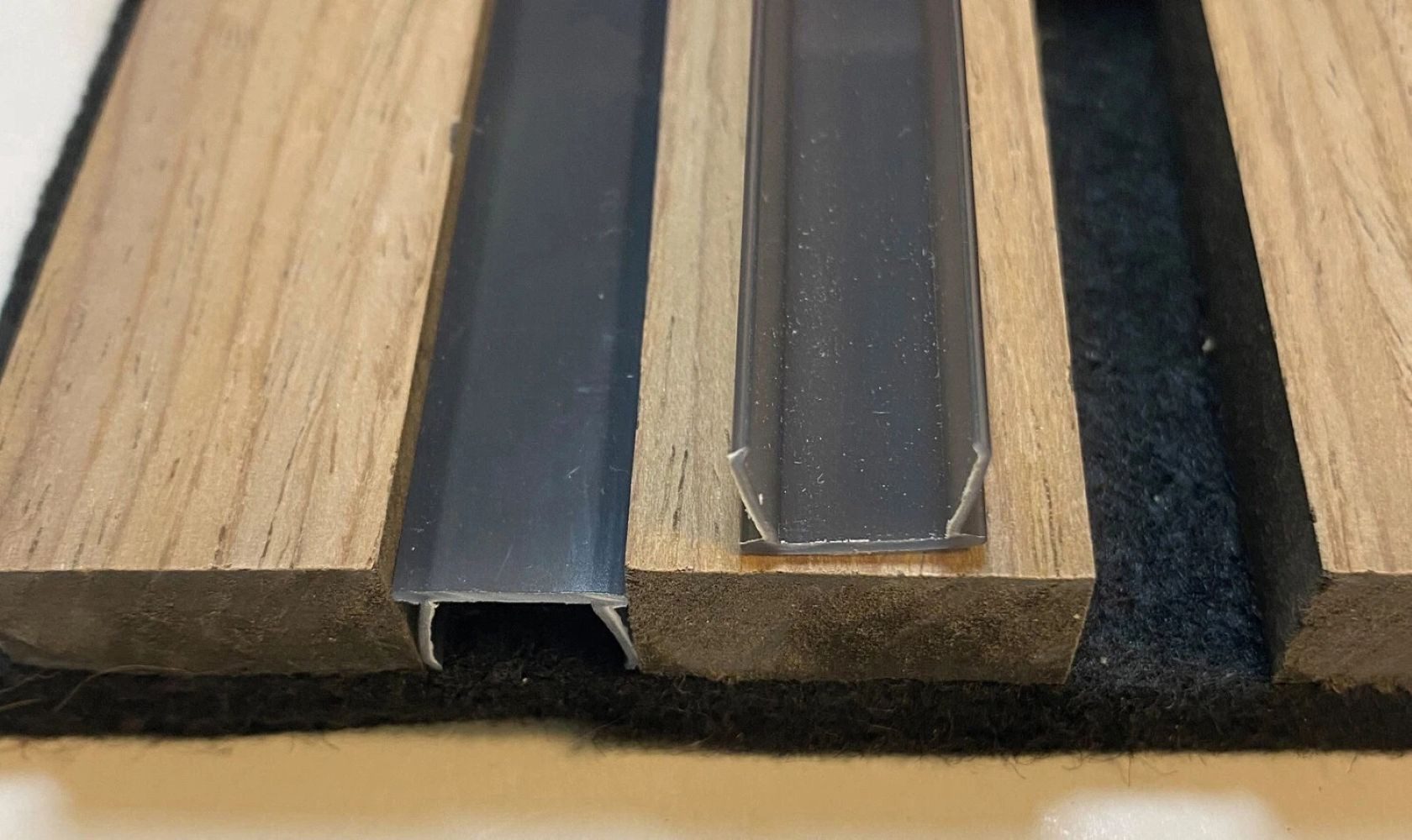 XENON LED Dekolicht 3850 LED Leuchte 5x50cm schwarz Kunststoff Schiene +Net günstig online kaufen