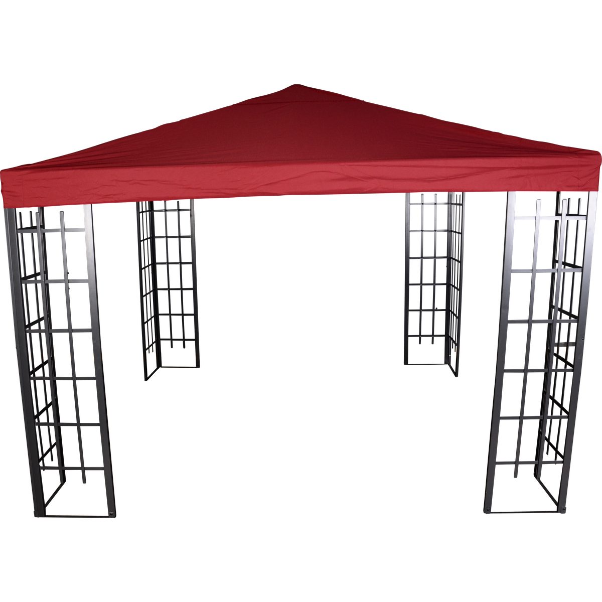 Lesli Living Pavillon-Ersatzdach Pavillondach Ersatzdach für Pavillon-Gestell wasserabweisend 3x3m rot